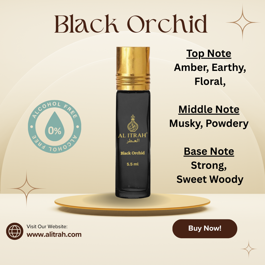 Al Itrah Black Orchid Attar