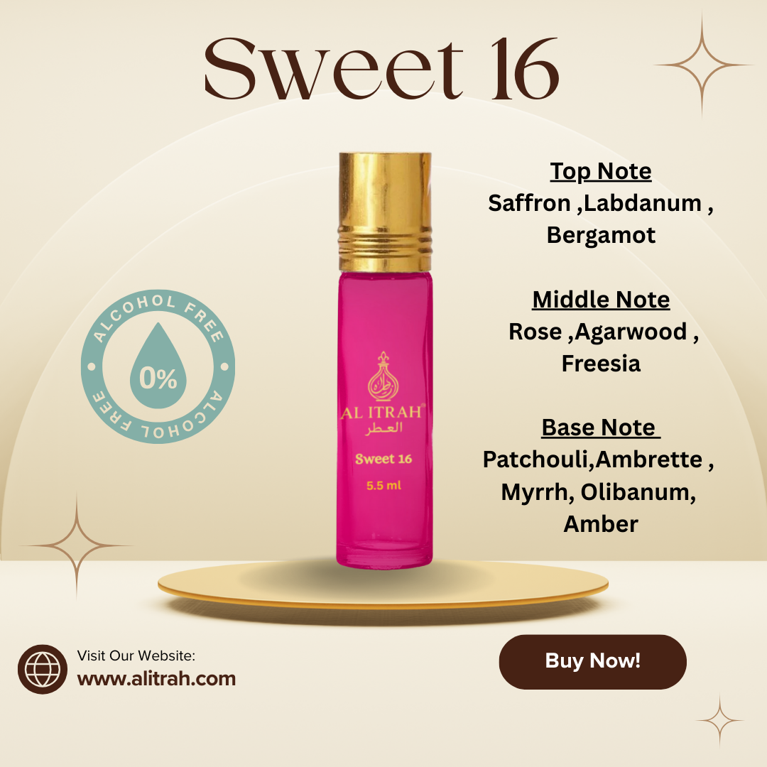Al Itrah Sweet 16 Attar Set