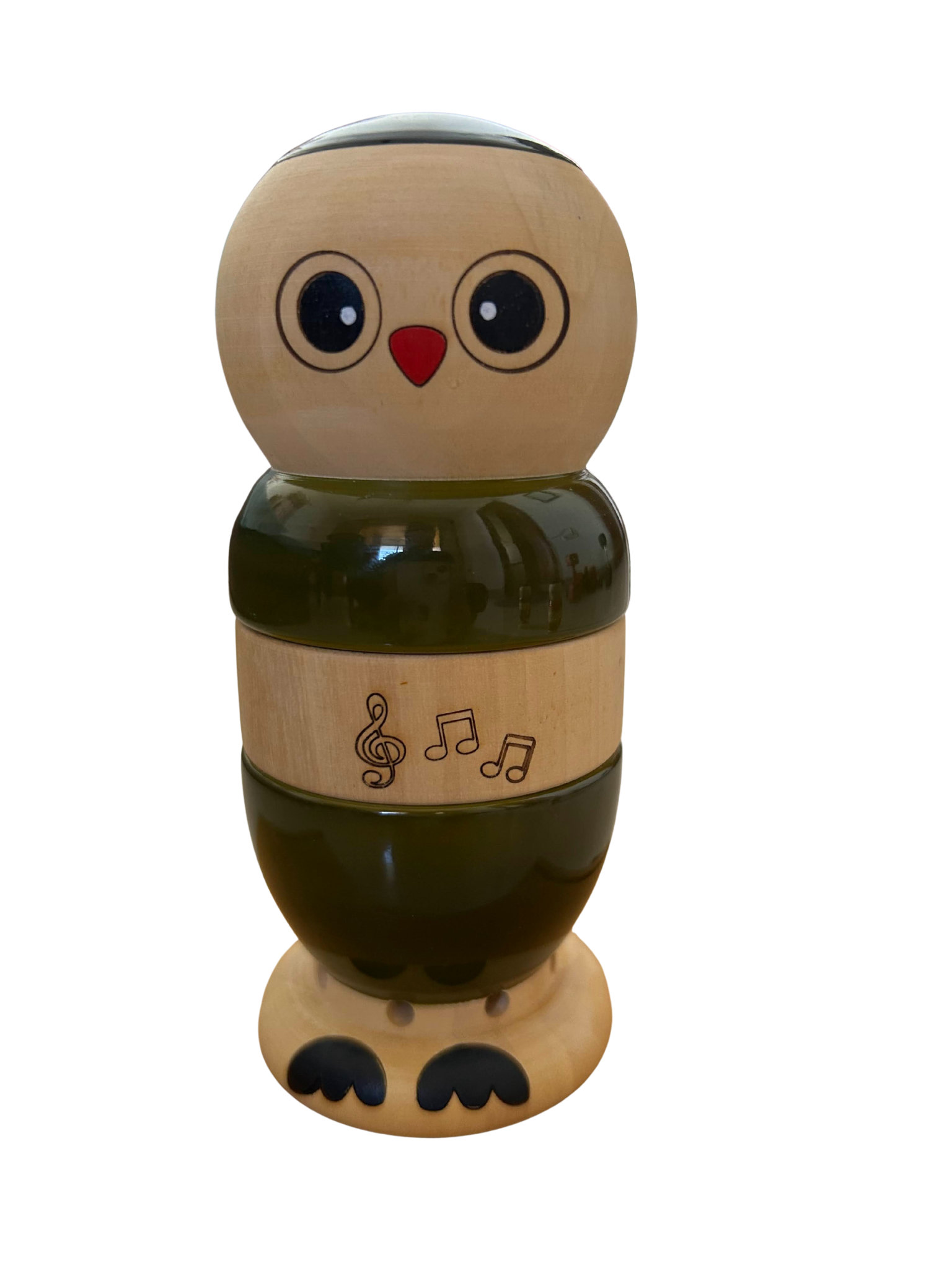 Wooden Montessori Musical Toy - Green