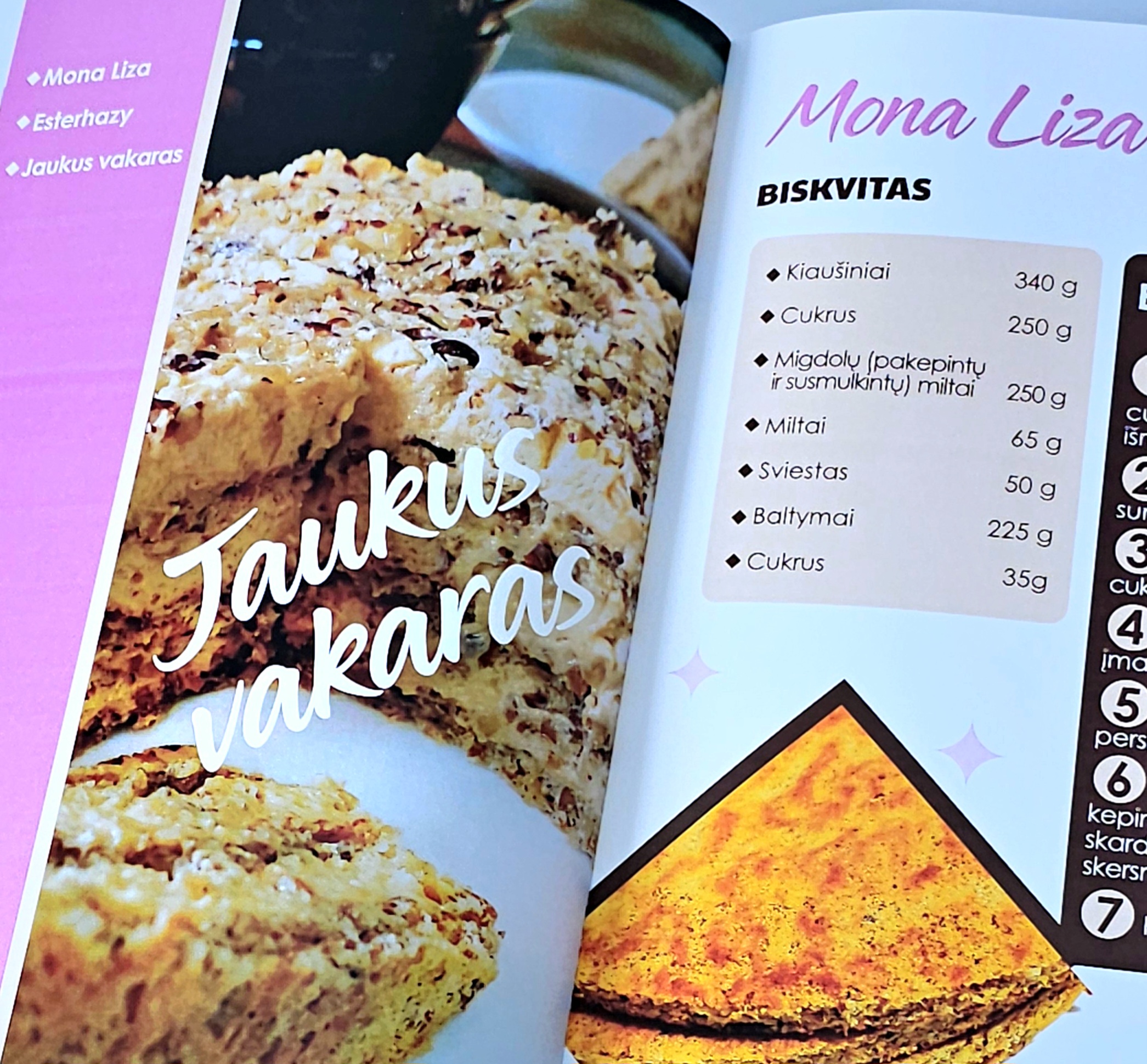 Skaniausių tortų patikrinti receptai