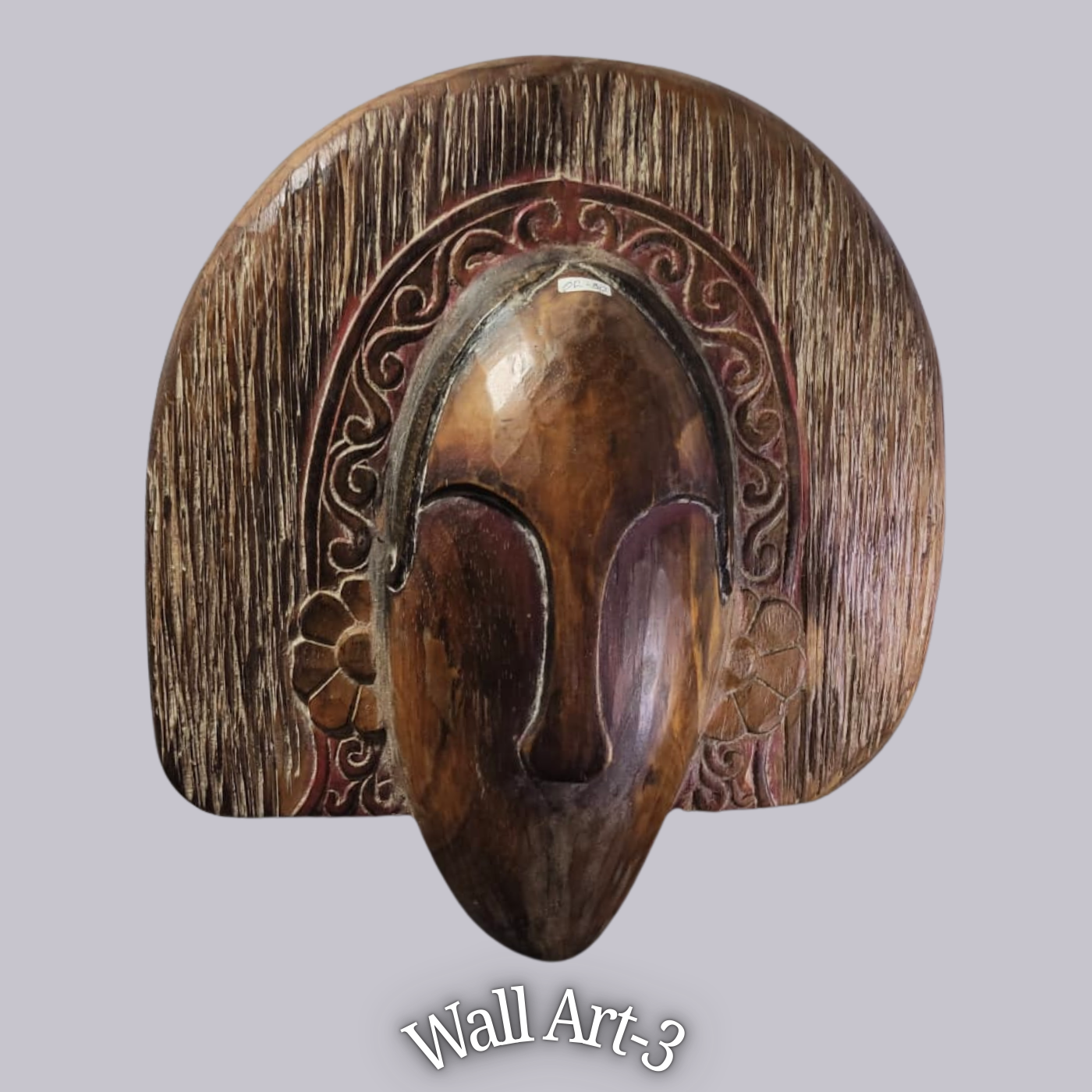 Handcrafted Wooden Wall Mask