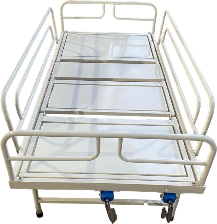 Two Handle Bed -- Full Fowler General Bed - With Collapsible Iron railings- Size (6 by 3 by 1.5)ft.