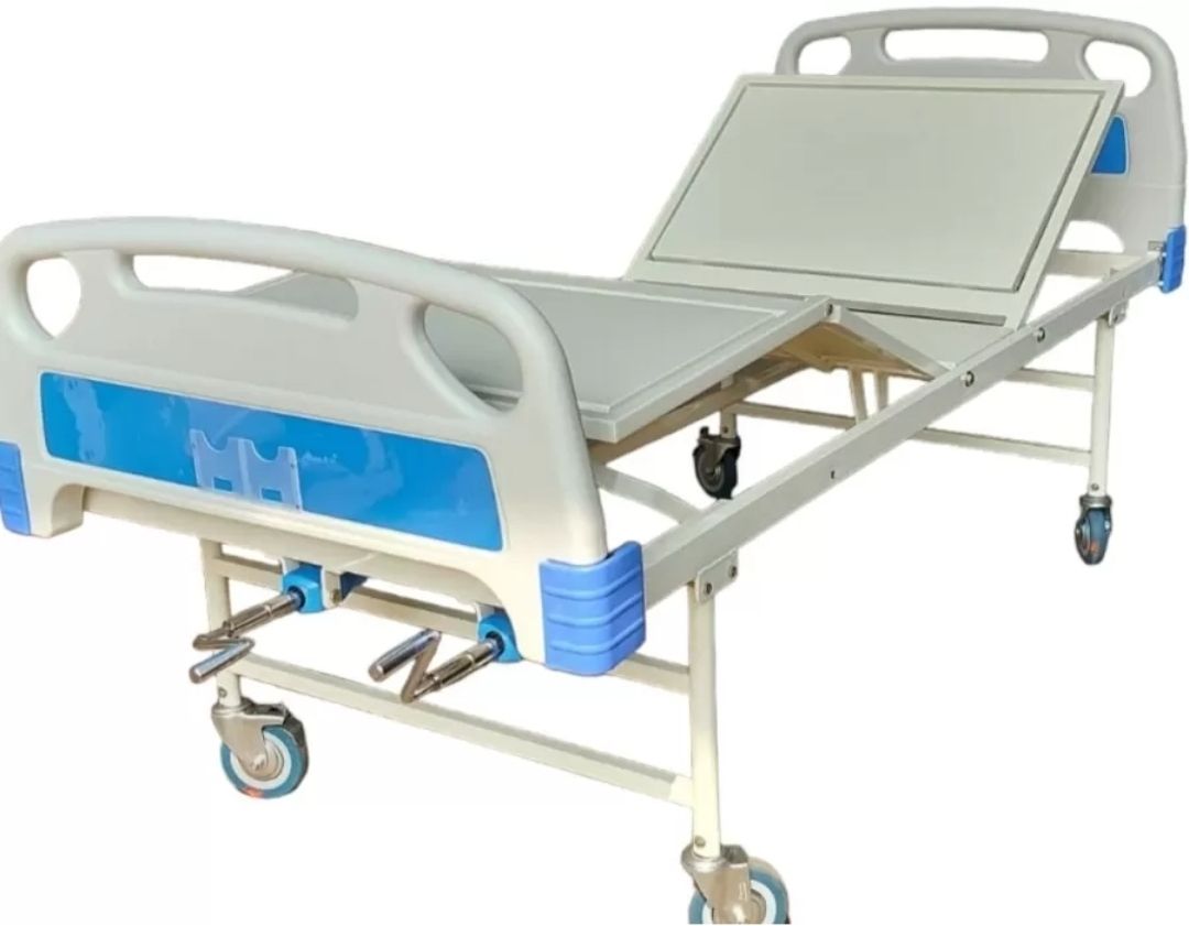 Two Handle- ABS Panels - Full Fowler Bed with Basic Wheels