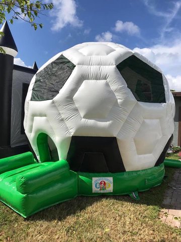 Soccer Ball Inflatable Bounce House