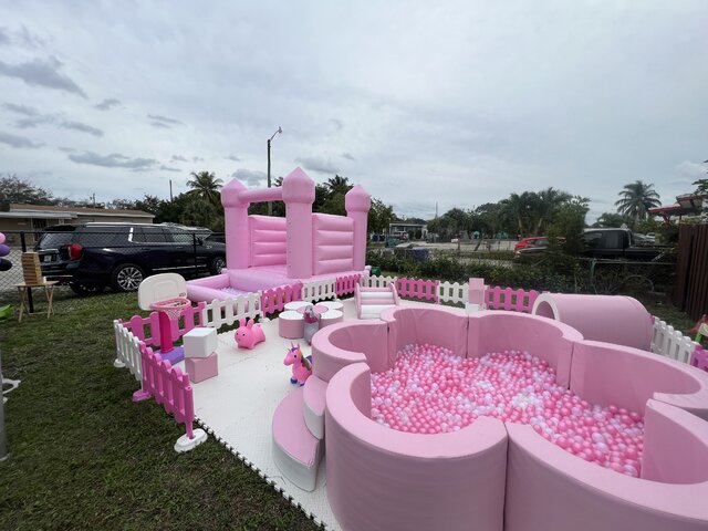 Pink Princess Castle Play Set