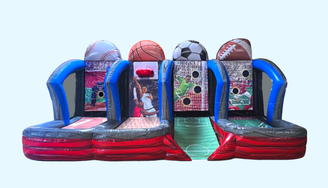 Inflatable Sports Shoot Out Game Zone