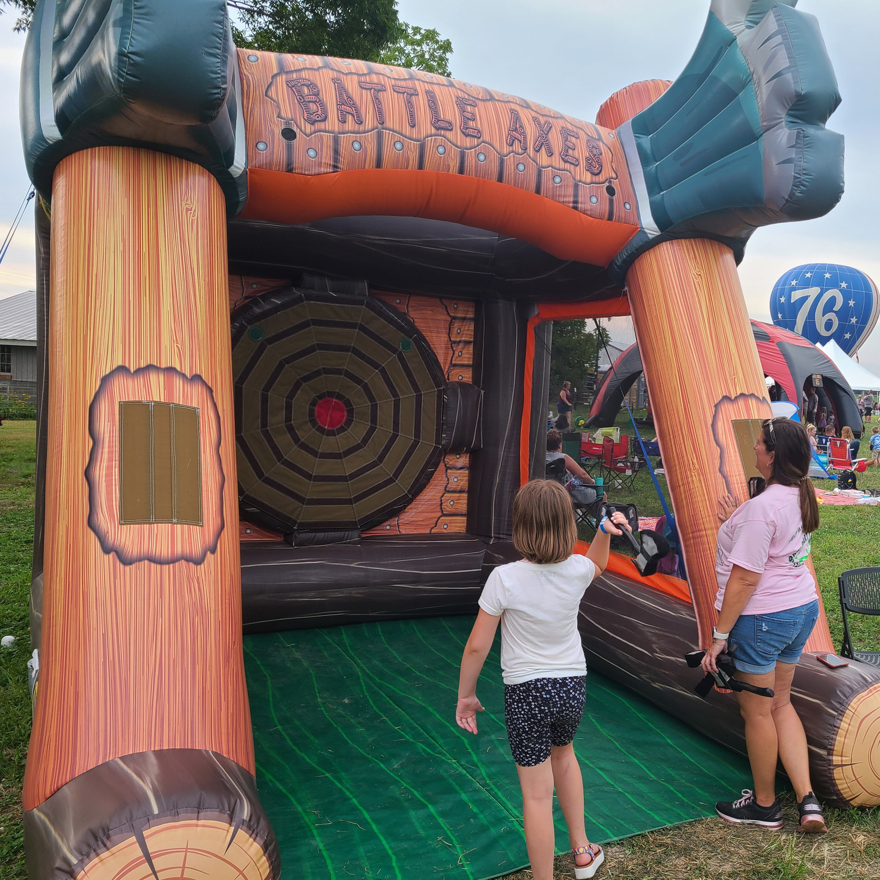 Inflatable Axe Throwing Game