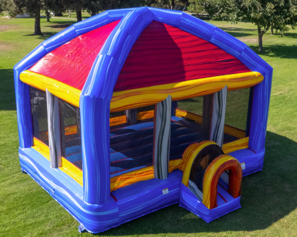 Arctic XL Bounce House with 2 Basketball Hoops