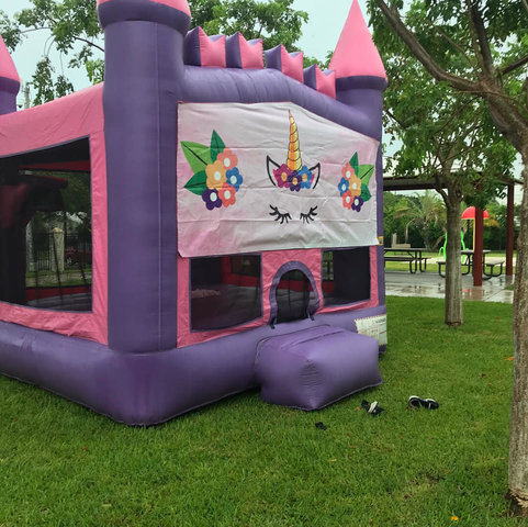 Unicorn Castle Bounce House