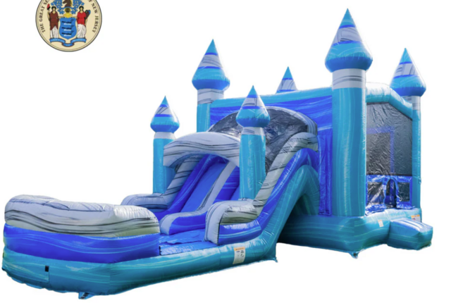 Inflatable Castle Water Slide