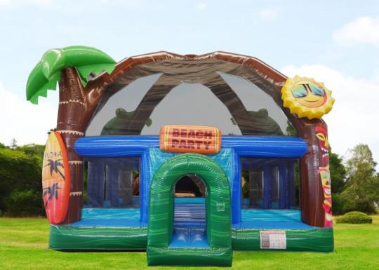 Beach Party Inflatable Bounce House