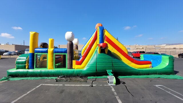 40-ft Sports Inflatable Obstacle Course