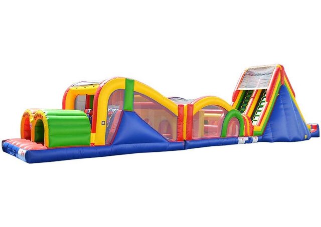  95 FT Extreme Rush with 19 FT Dual Lane Slide