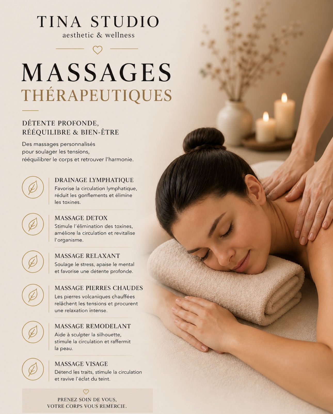 Massage Thérapeutique (30 min)