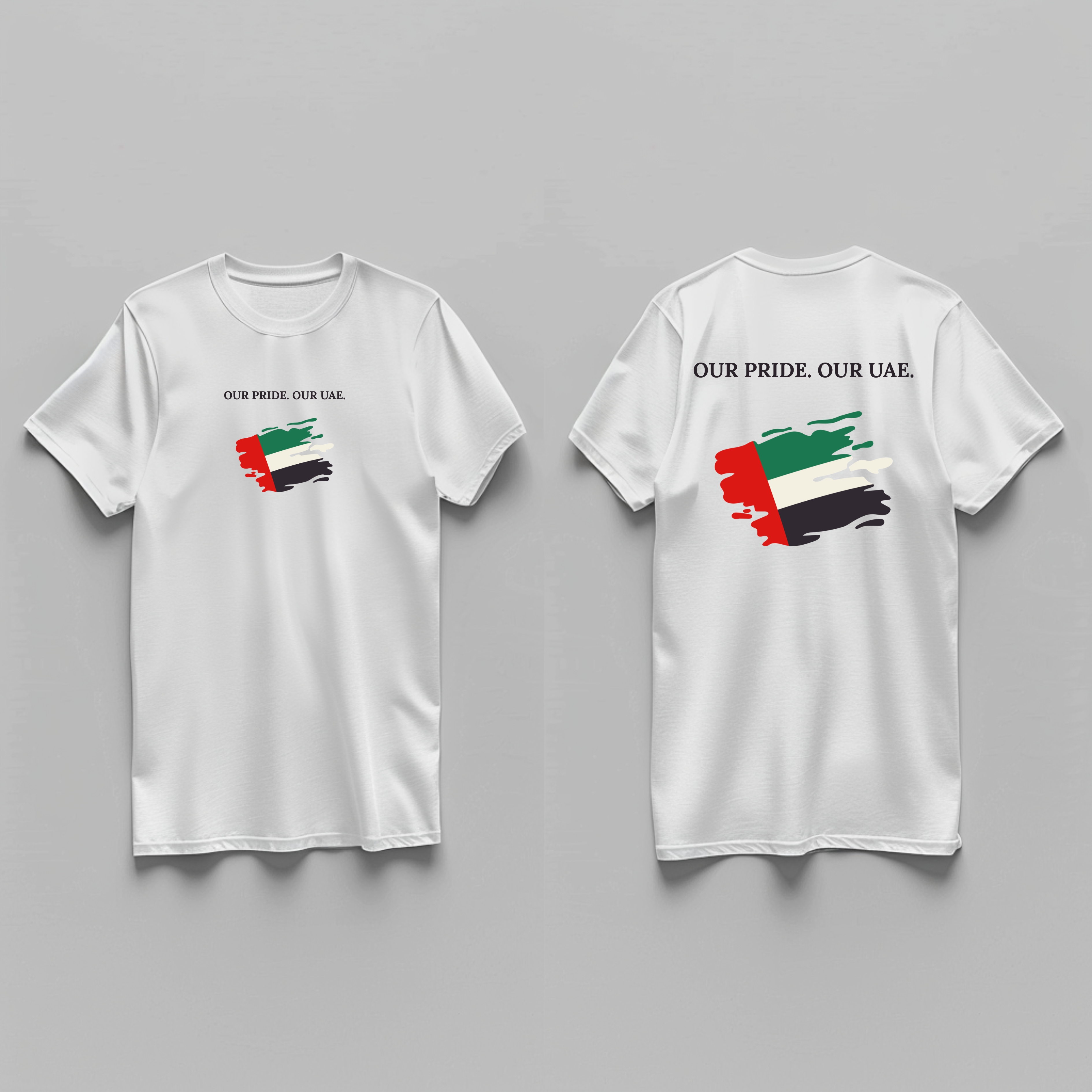 Our Pride. Our UAE. – Minimal Flag Statement Tee / Hoodie