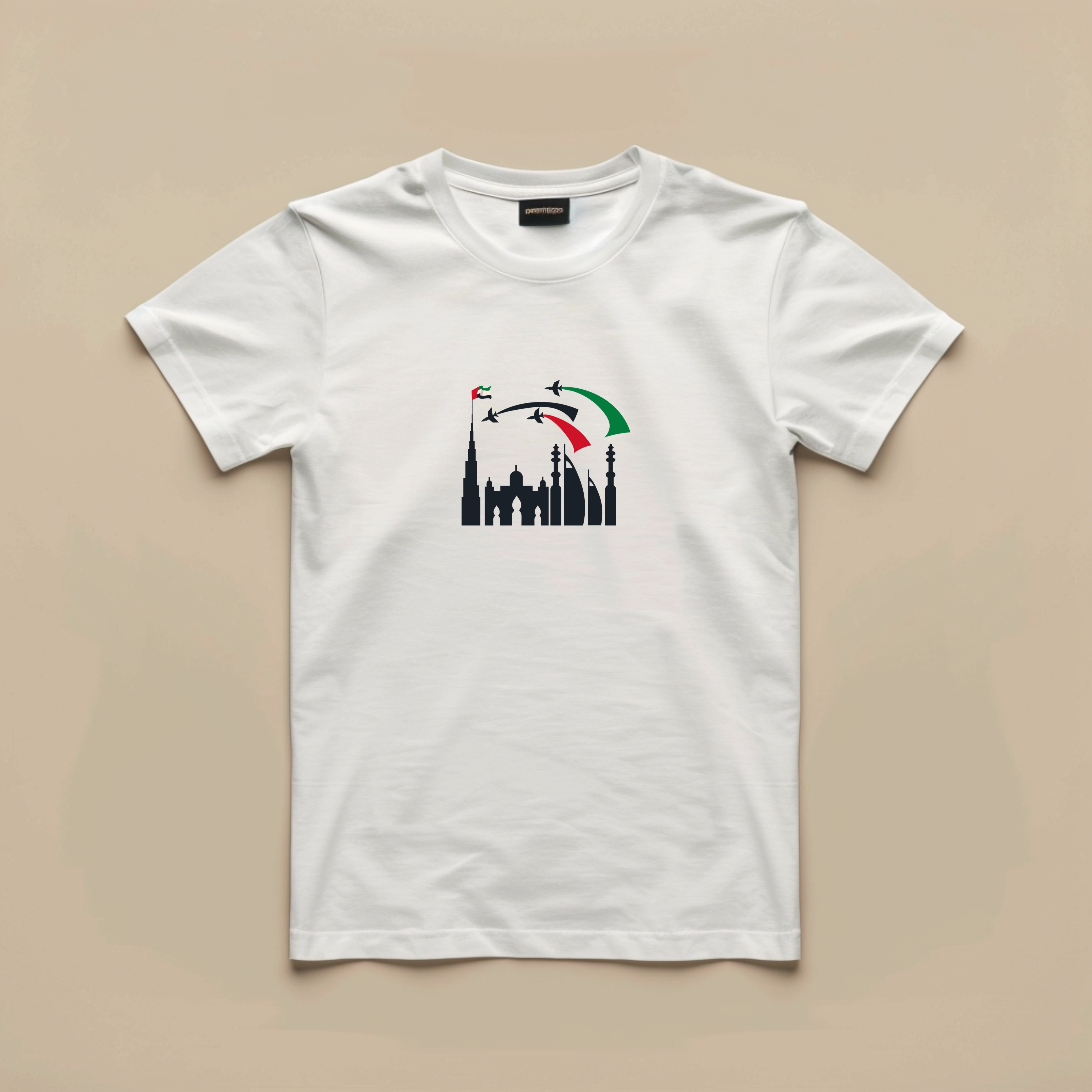 UAE Skyline Flyover – National Pride Statement Tee / Hoodie