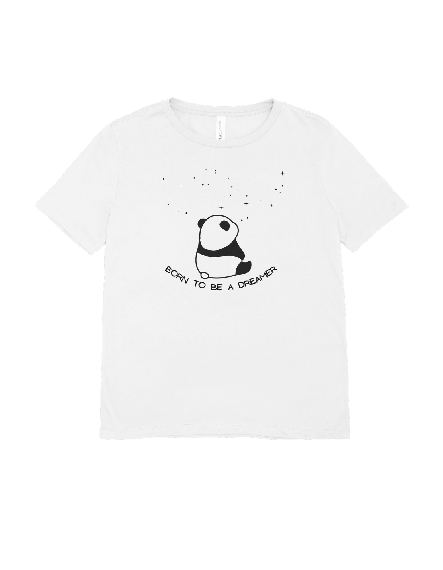 Panda Born To Be A Dreamer T-shirt