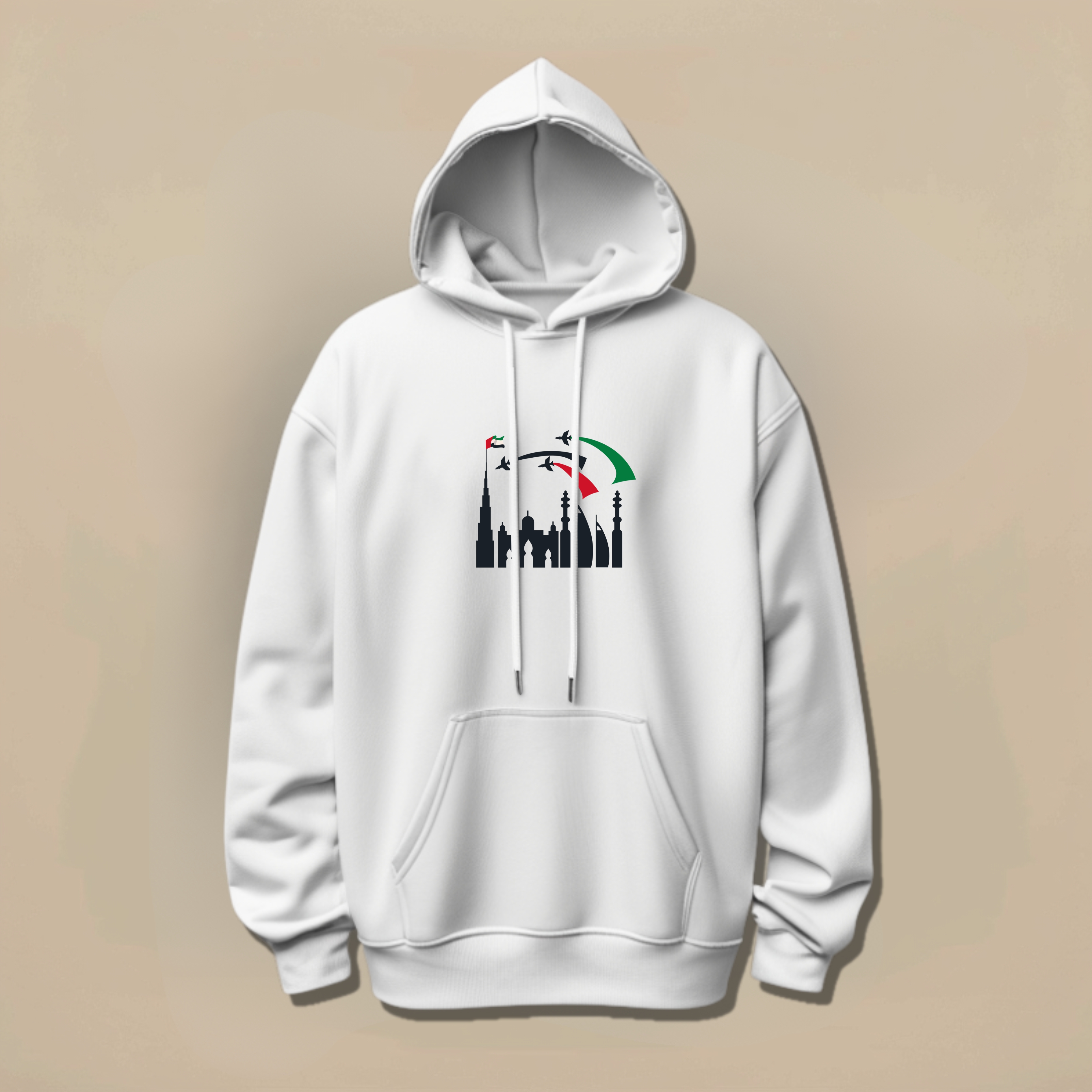 UAE Skyline Flyover – National Pride Statement Tee / Hoodie