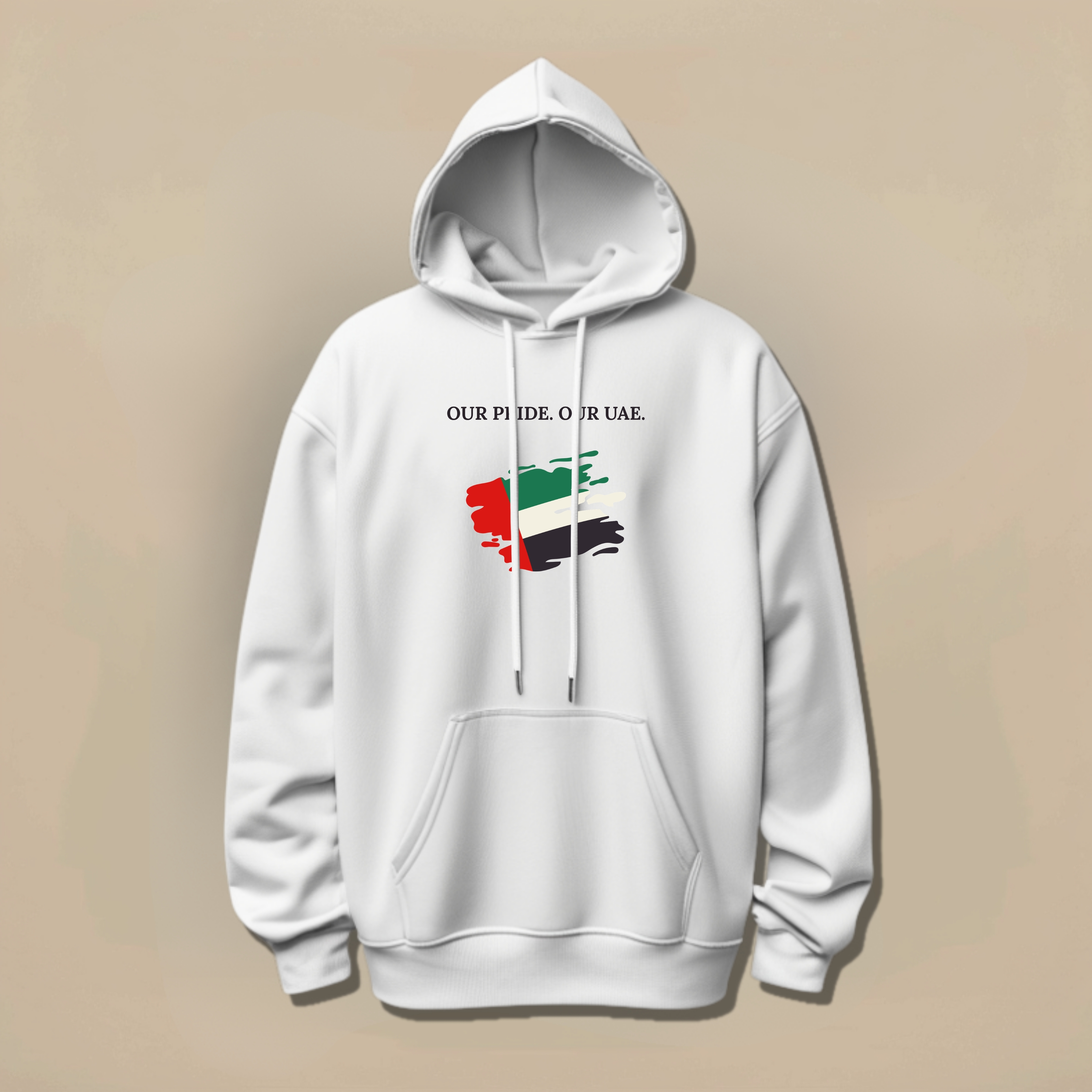 Our Pride. Our UAE. – Minimal Flag Statement Tee / Hoodie