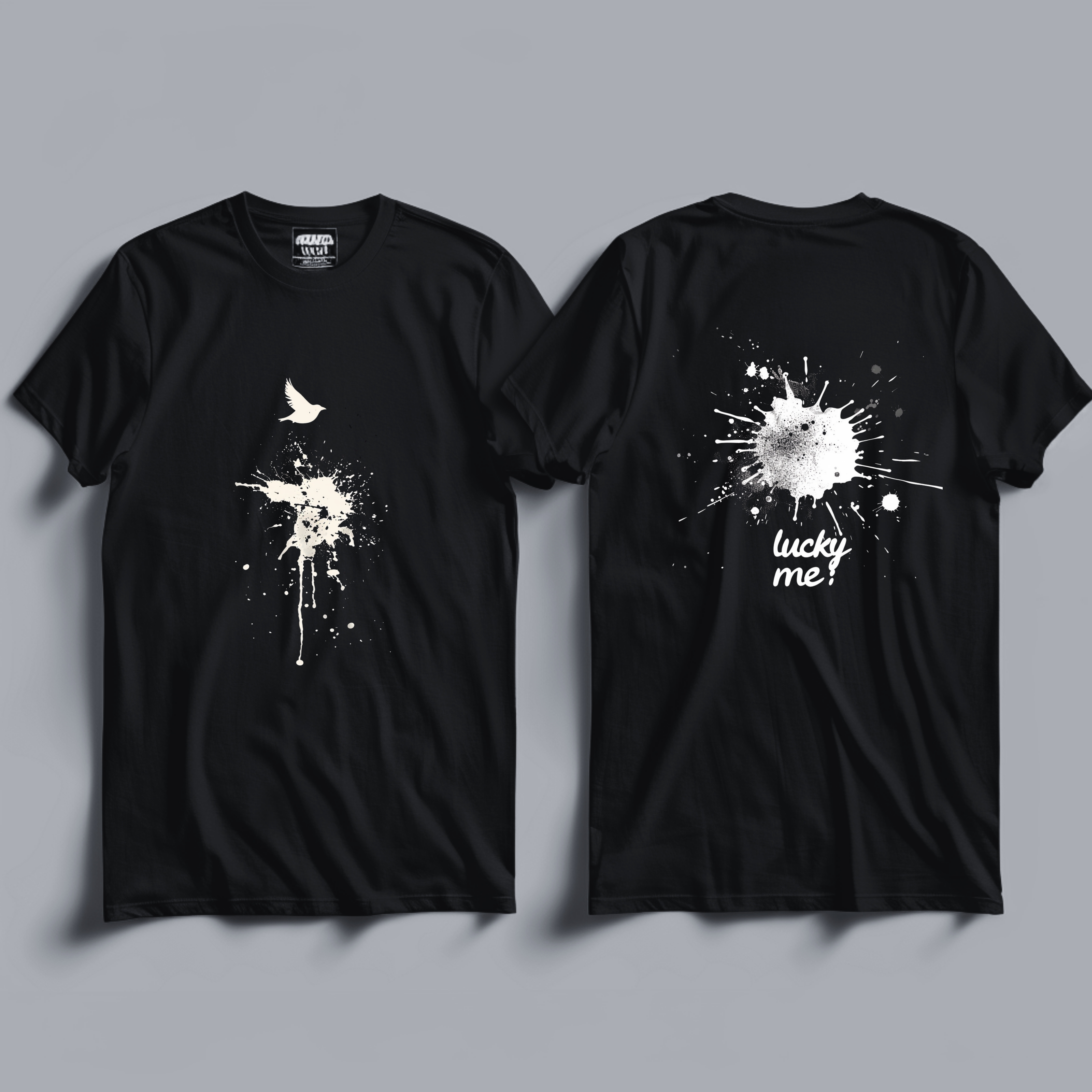 Lucky Me. – Minimal Bird “Accident” Tee / Hoodie