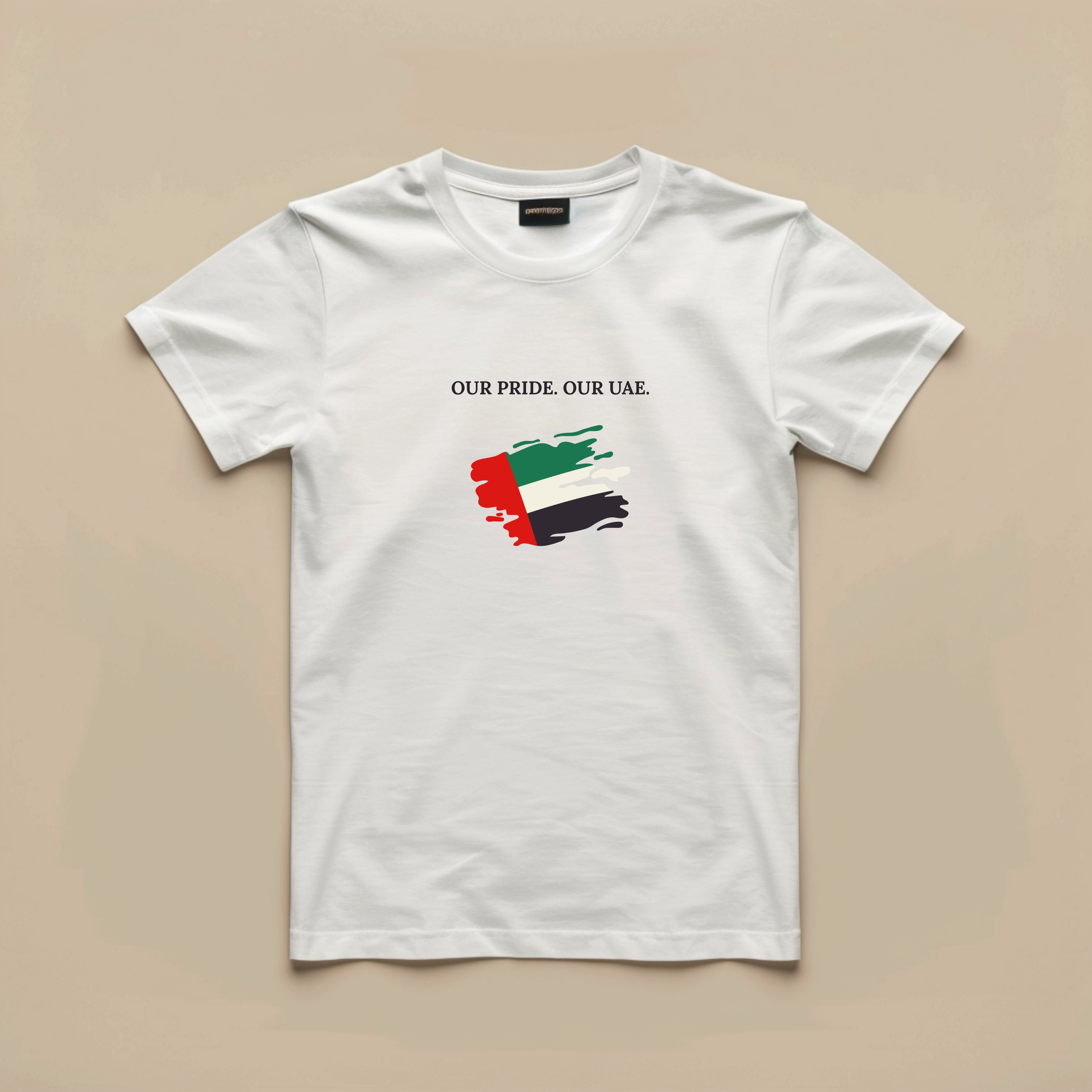 Our Pride. Our UAE. – Minimal Flag Statement Tee / Hoodie