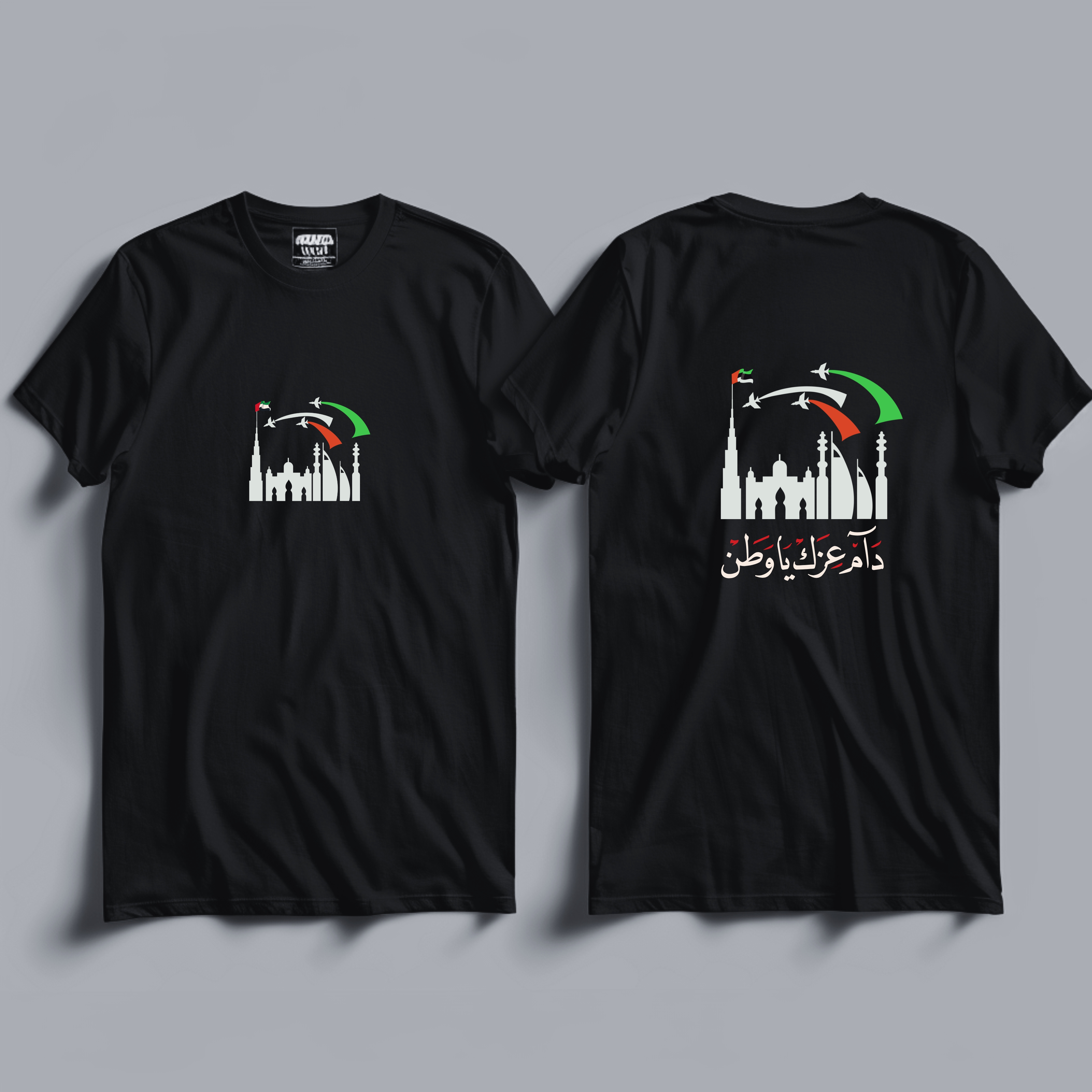 UAE Skyline Flyover – National Pride Statement Tee / Hoodie