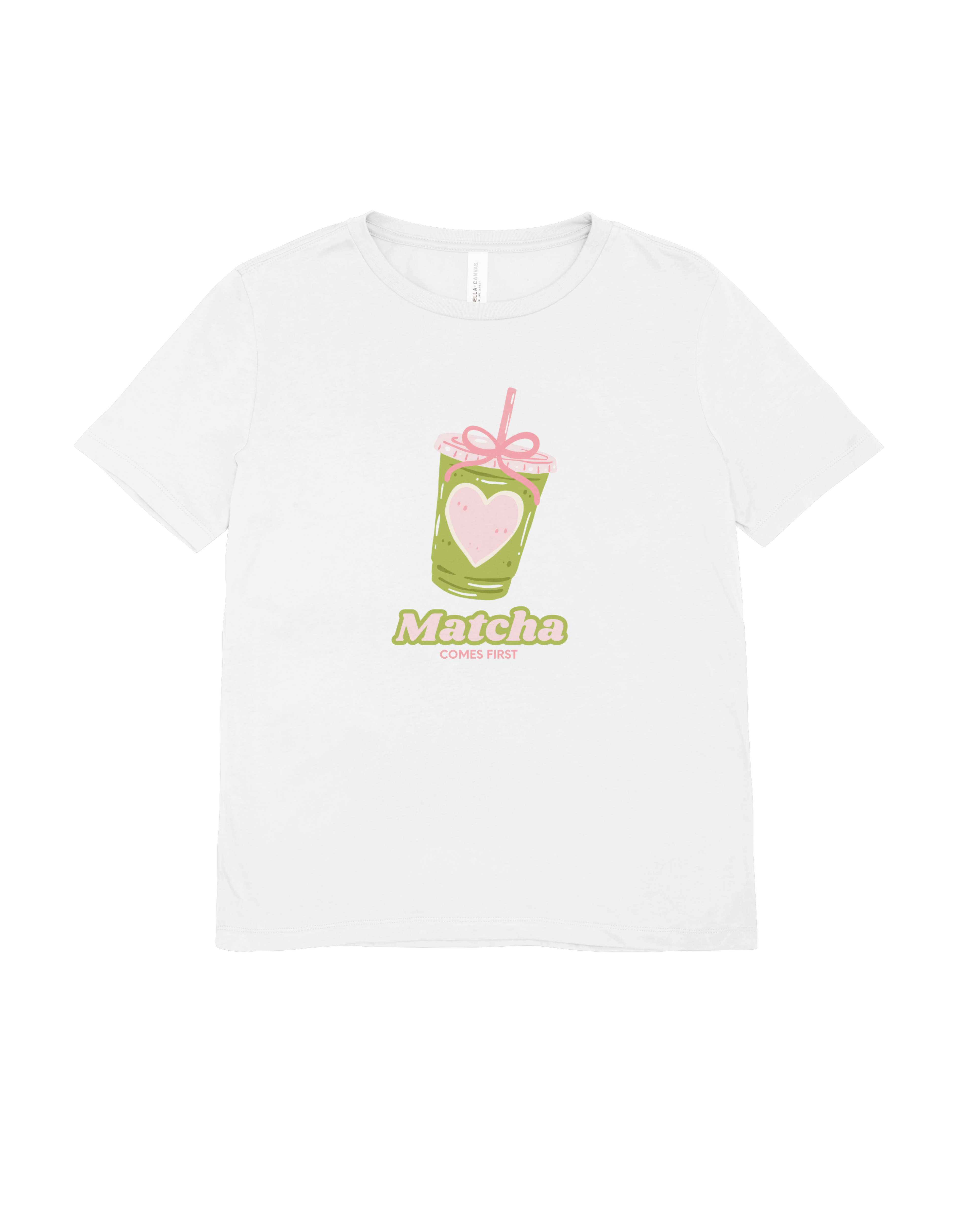 Matcha Comes First T-shirt