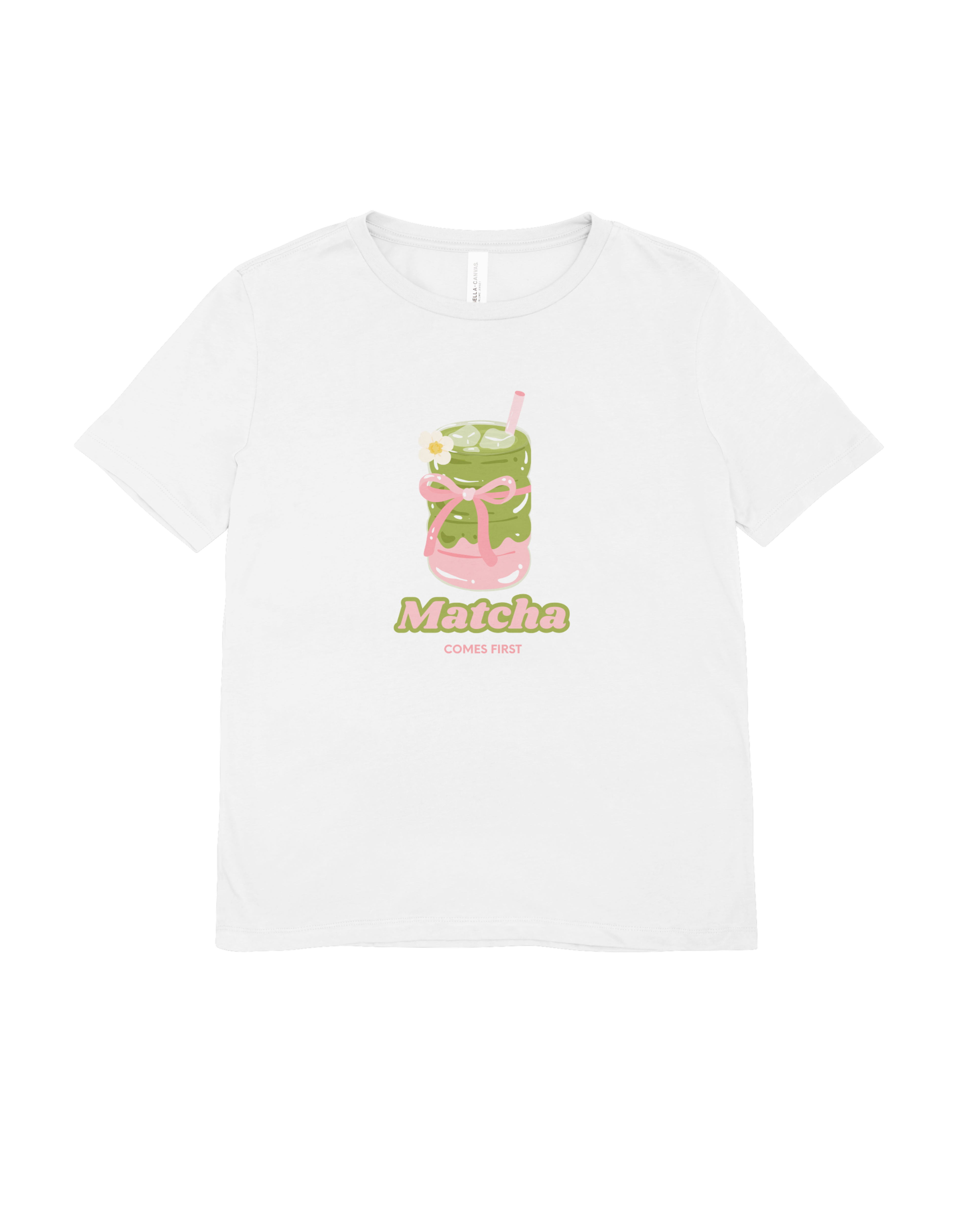 Matcha Comes First T-shirt