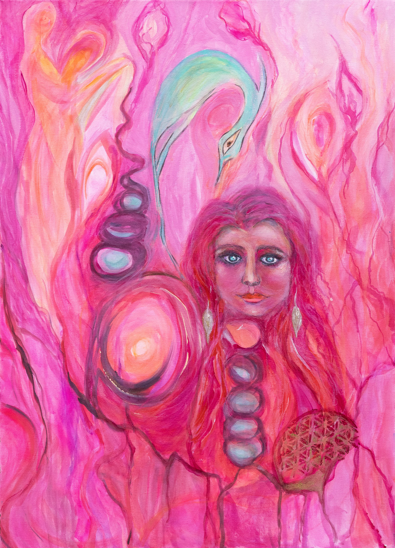 Das Universum und Ich – Postkarte & Fine-Art-Print
