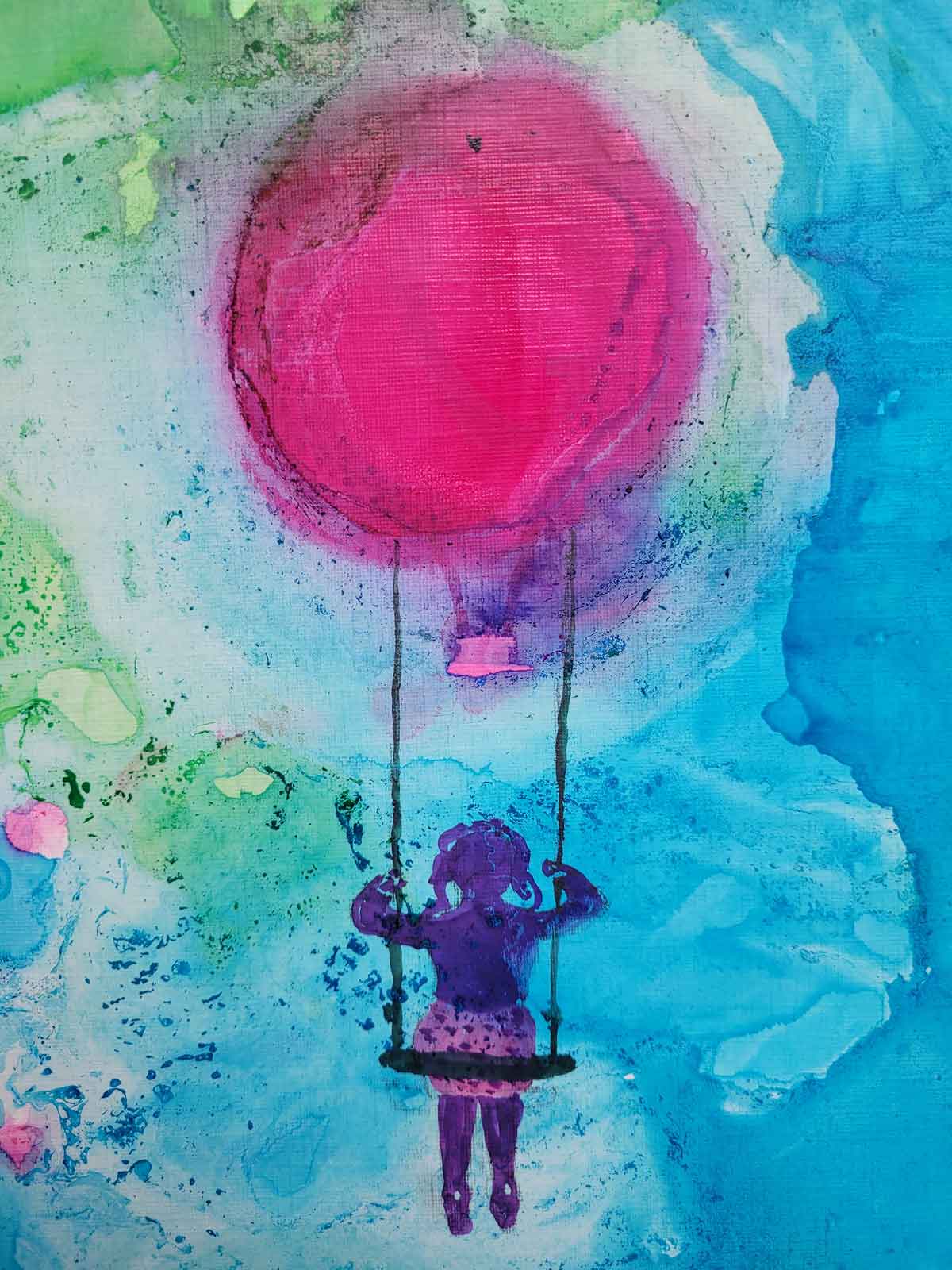 Traumhaft – Aquarell und Zeichentusche