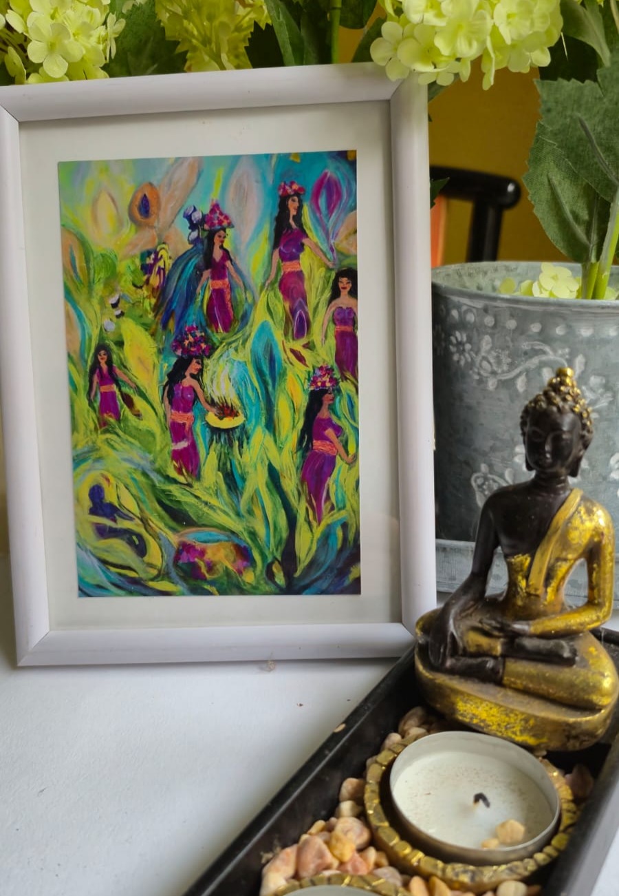 Spirituelles Bali – Postkarte & Fine-Art-Print