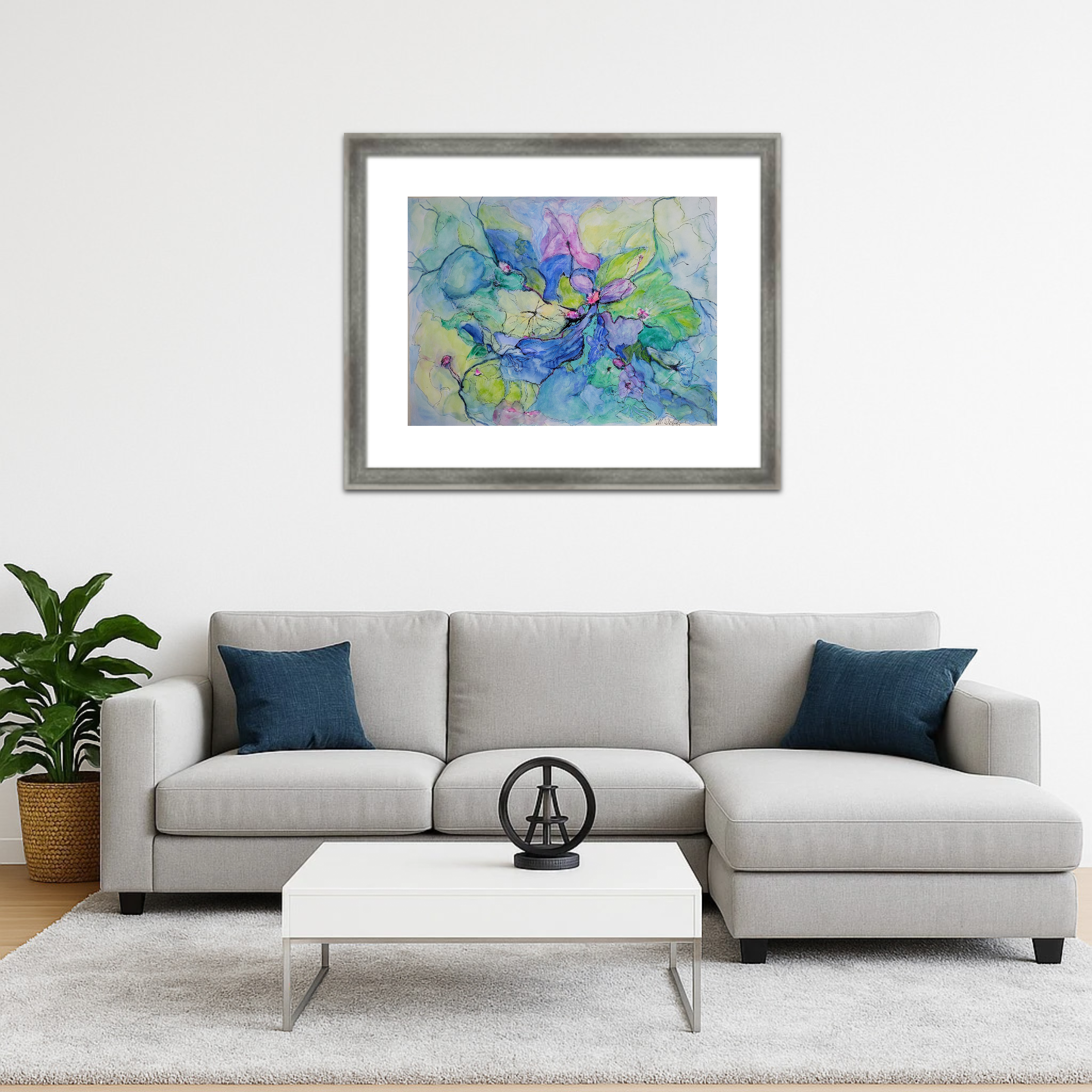 Neue Wege wagen – Kunst in Aquarell, Acryl und Zeichentusche