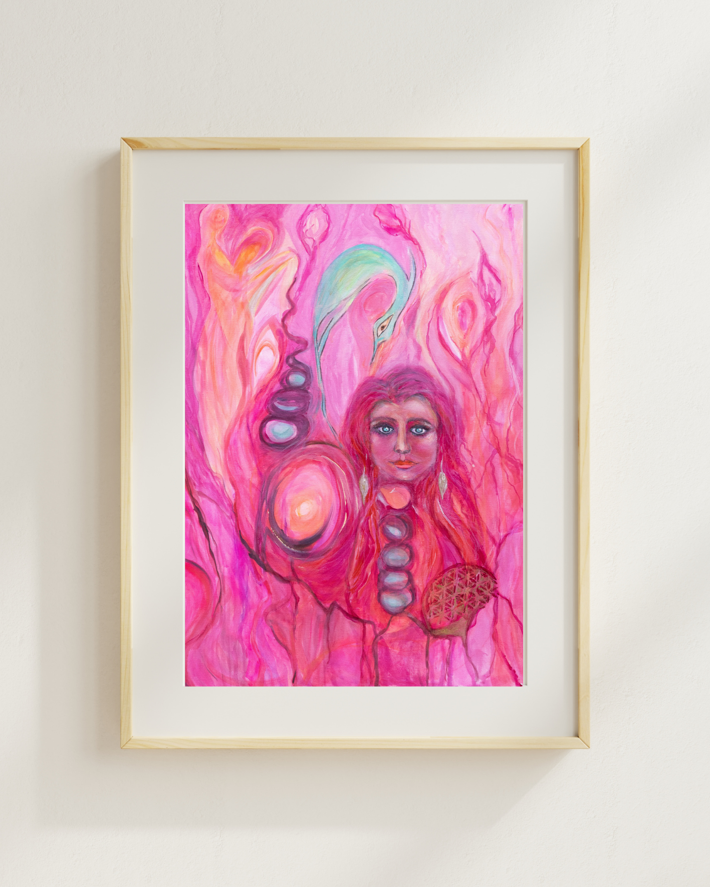 Das Universum und Ich – Postkarte & Fine-Art-Print