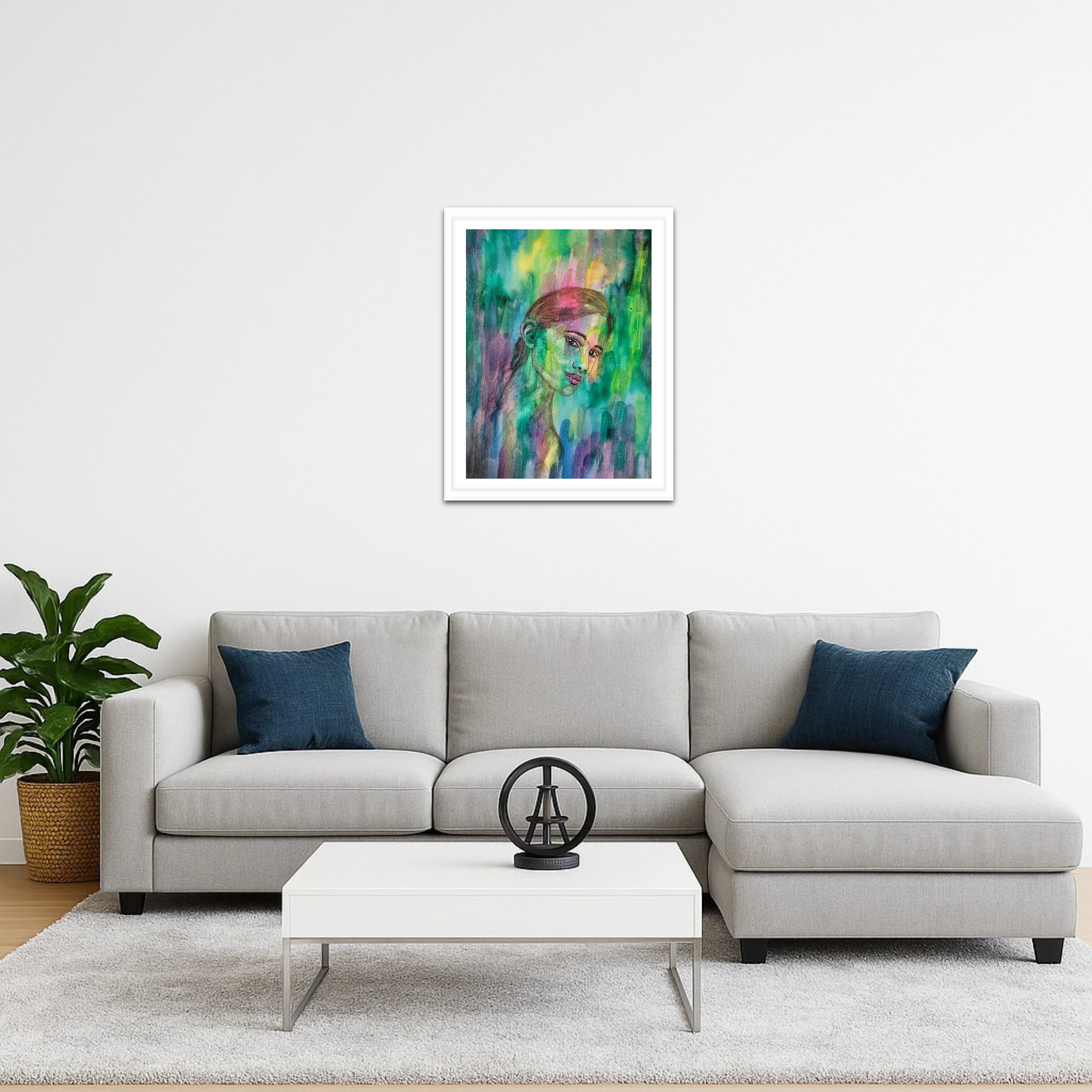 Schönheit – Die pure Lust an Farben – Porträt in Aquarell