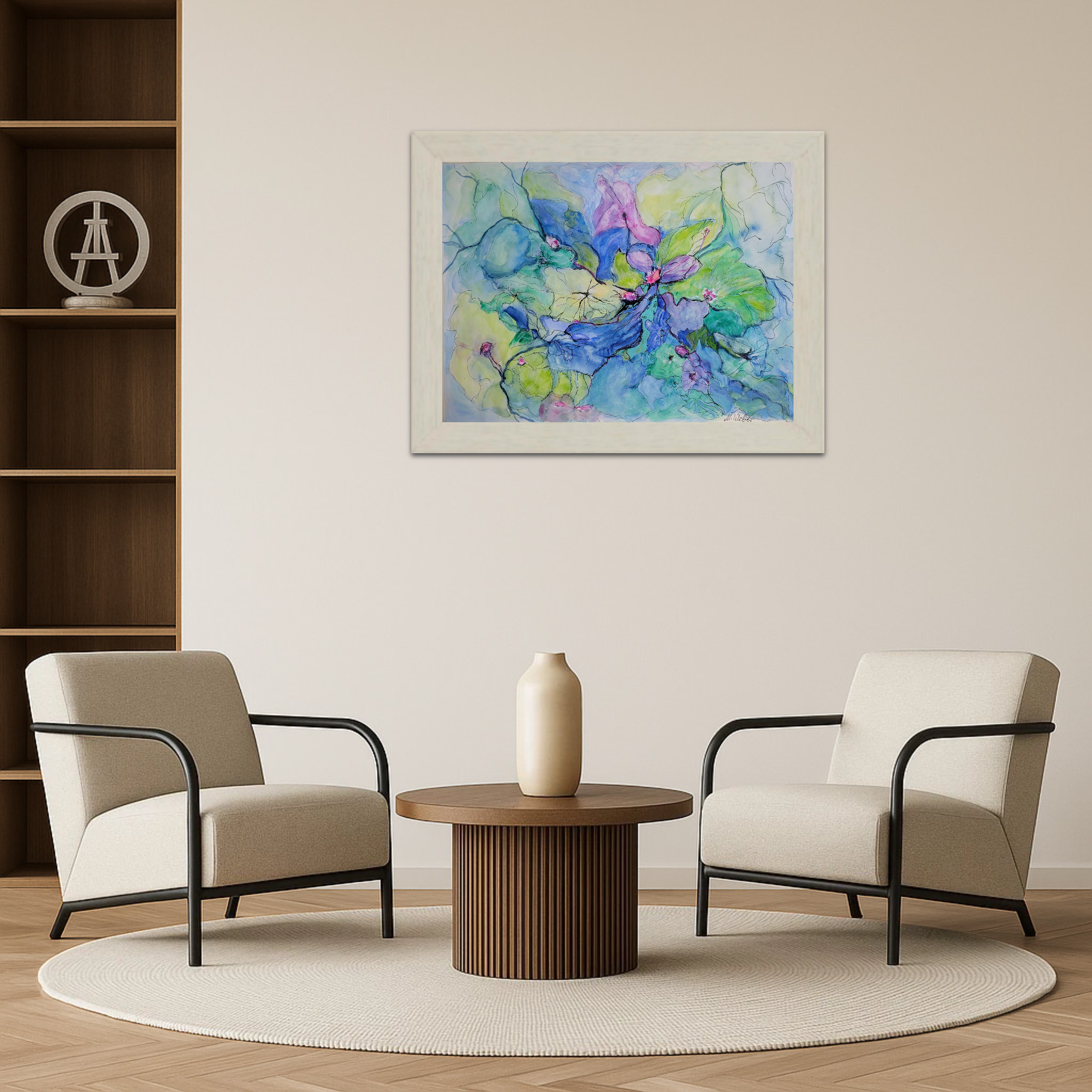 Neue Wege wagen – Kunst in Aquarell, Acryl und Zeichentusche