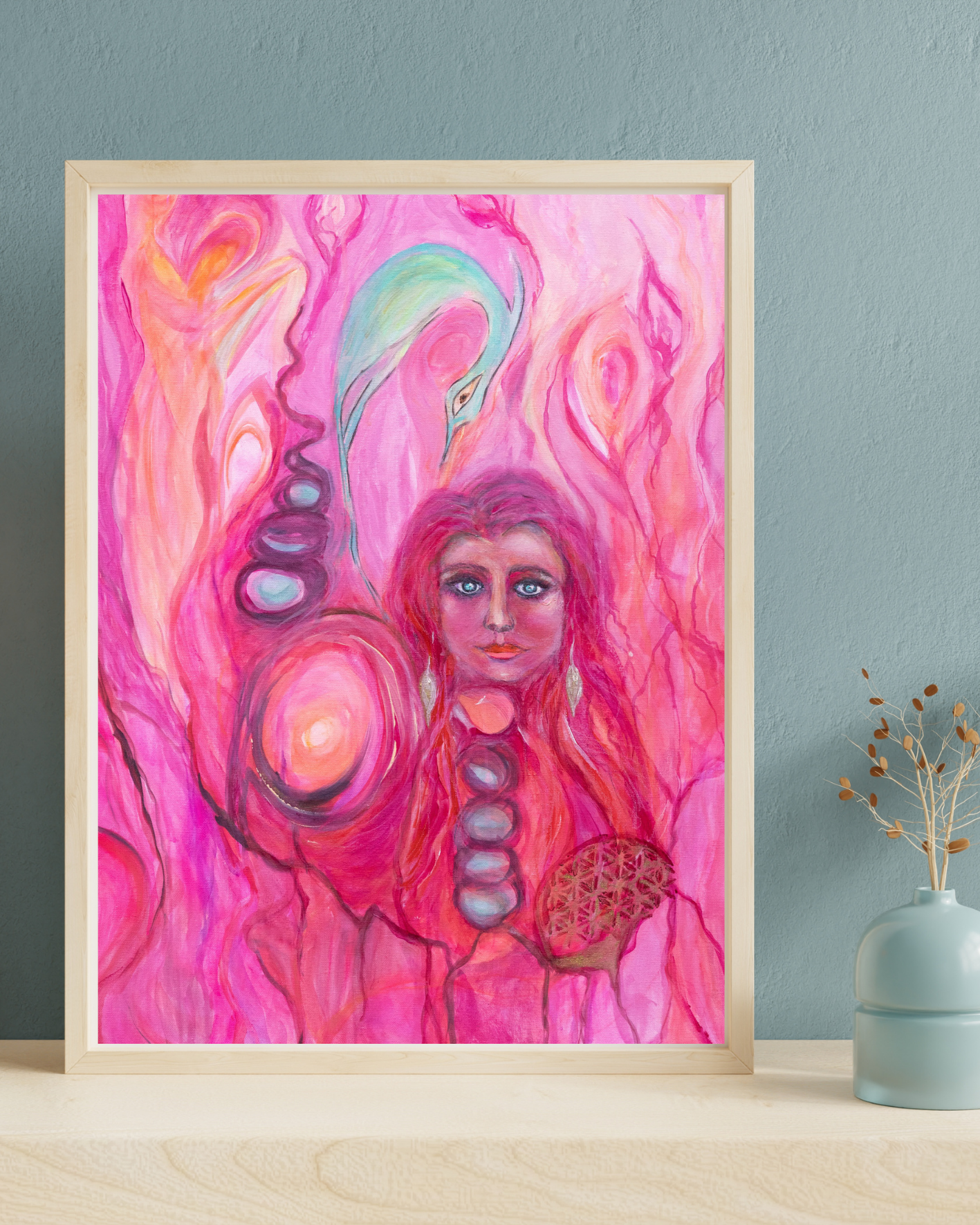 Das Universum und Ich – Postkarte & Fine-Art-Print