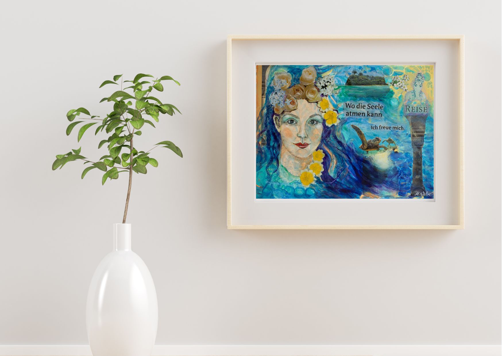 Wo die Seele atmen kann – Postkarte & Fine-Art-Print