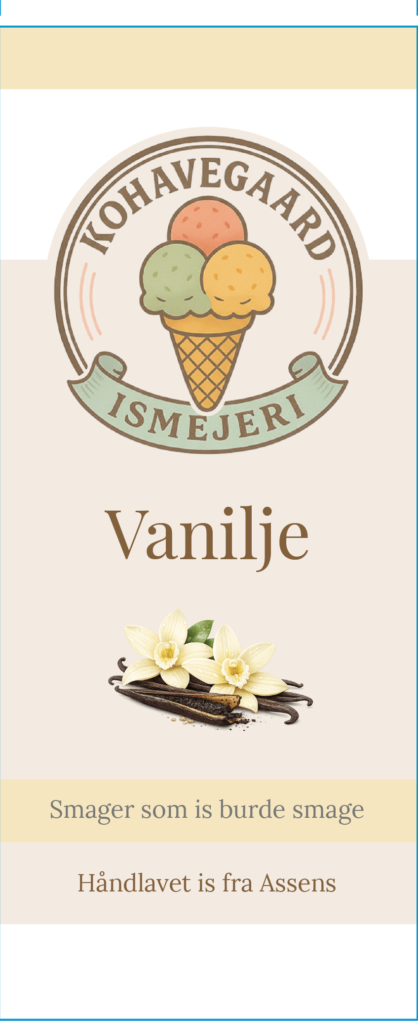 Vanilje ispind 15 stk (1 kolli)