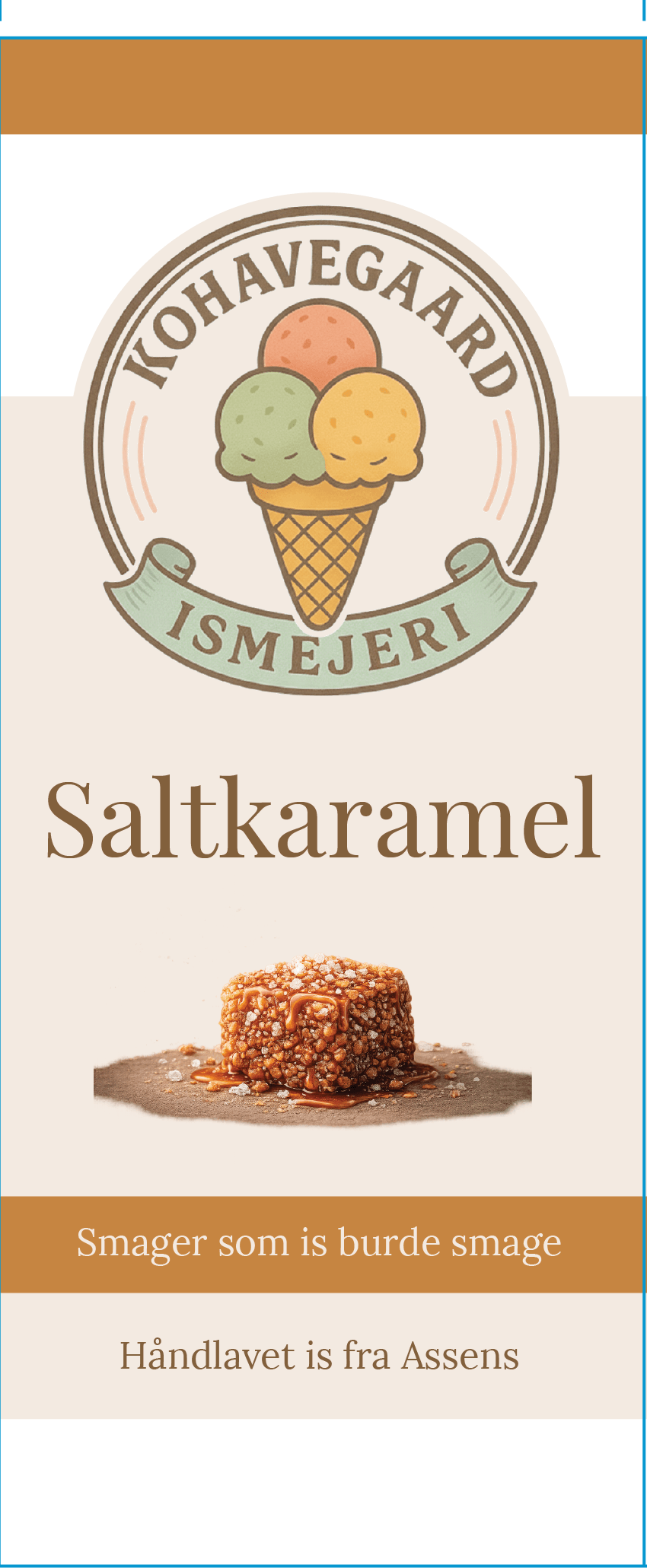 Saltkaramel ispind