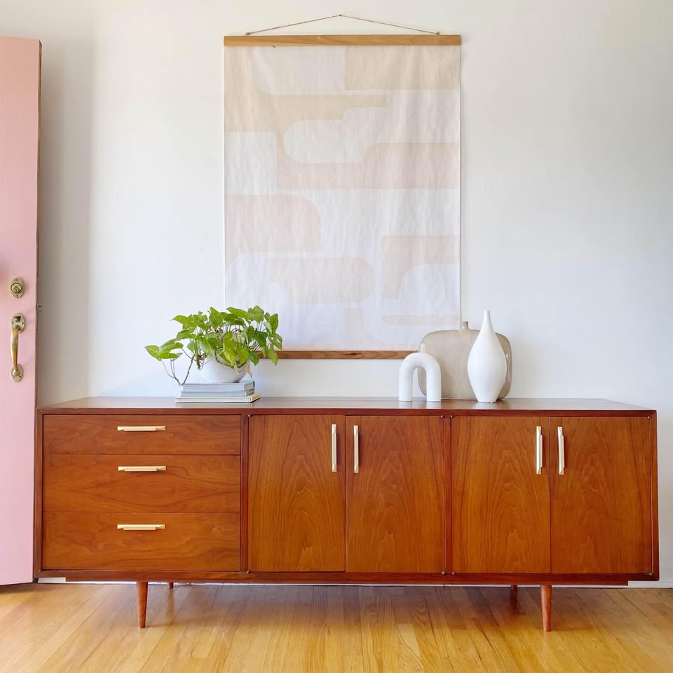 Mid-Century Modern Walnut Credenza