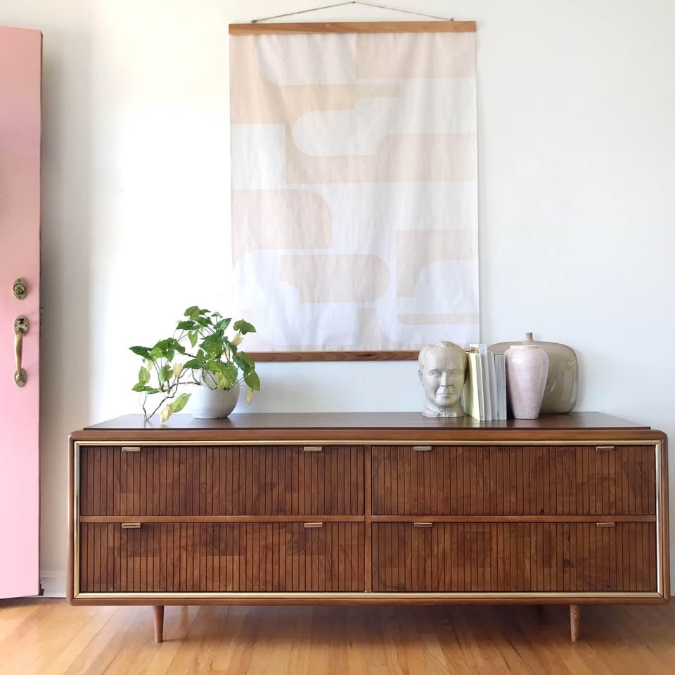 Mid-Century Modern Walnut Sideboard