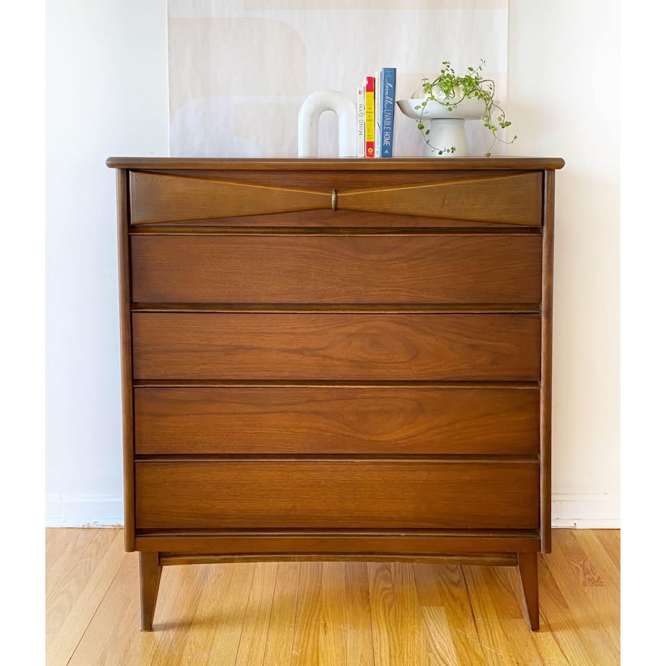 Mid-Century Walnut Dresser