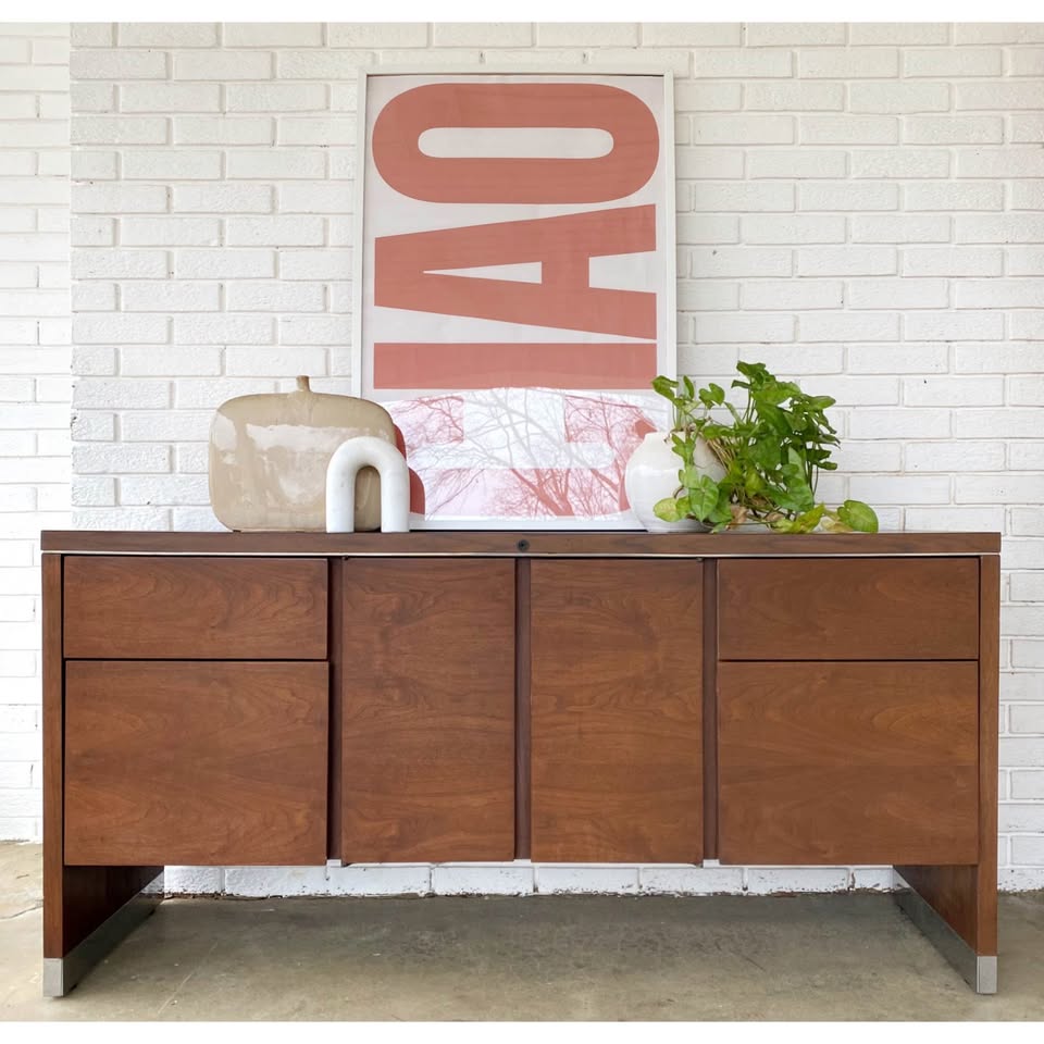 Mid-Century Walnut Sideboard