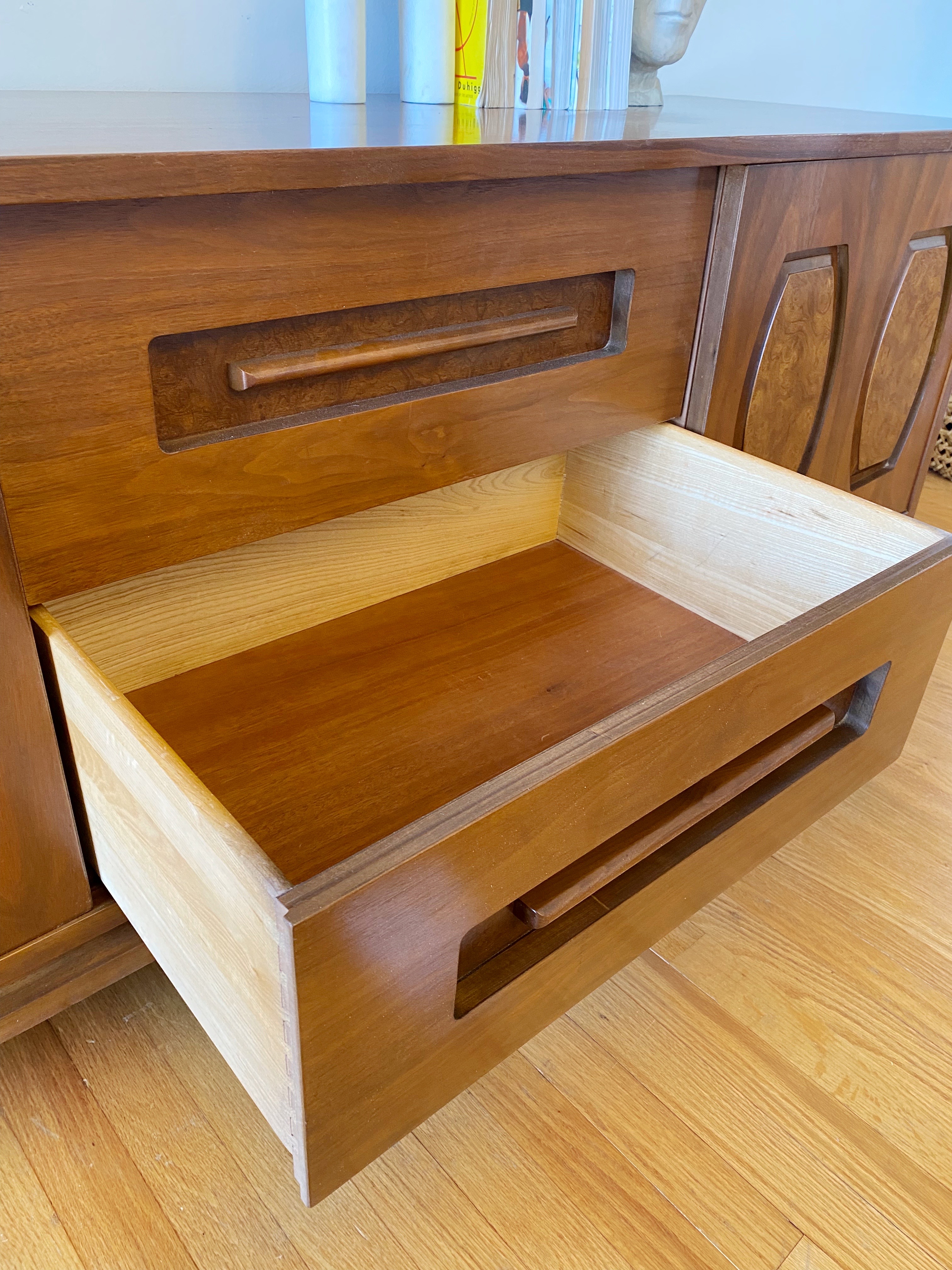 Mid-Century Walnut Credenza