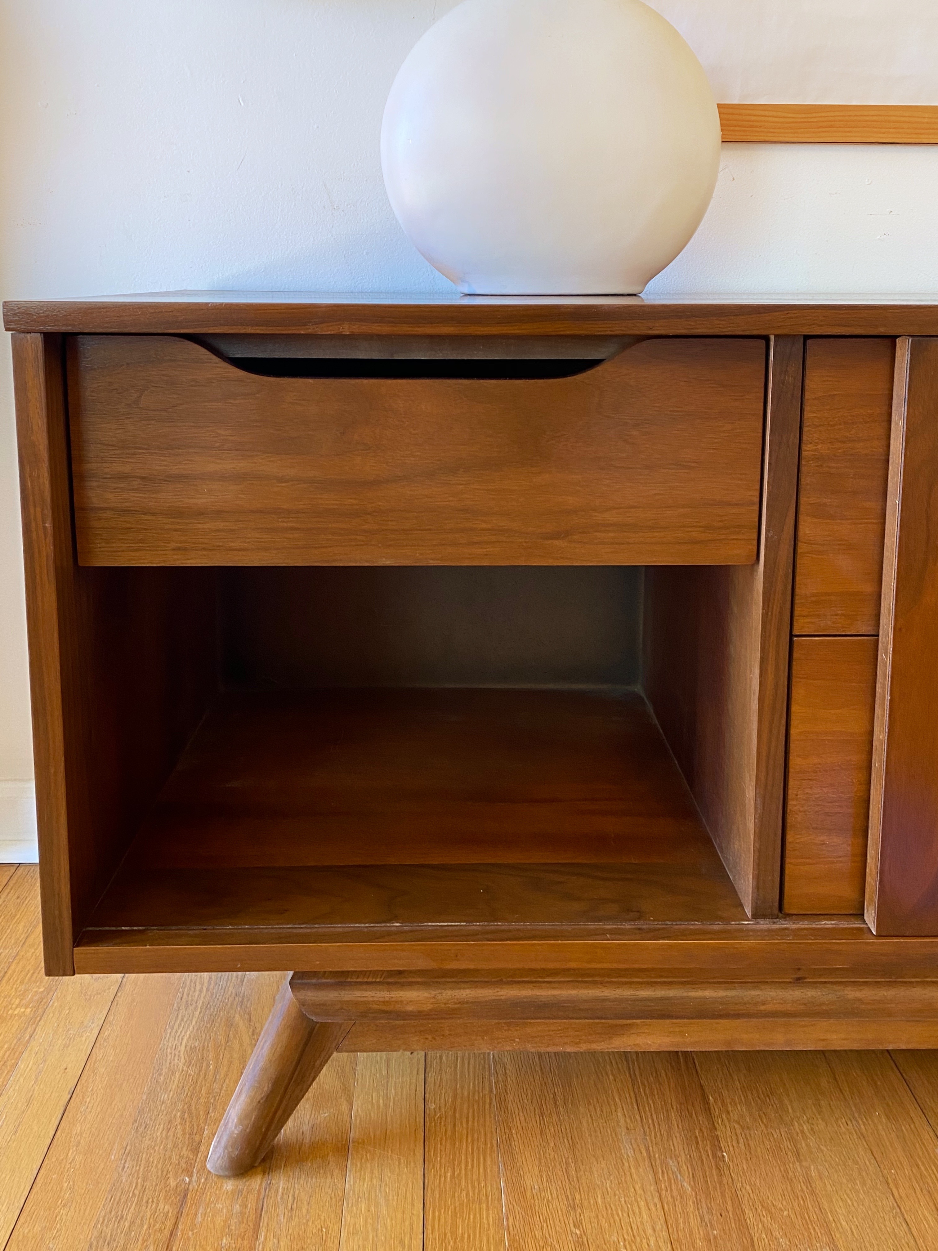 Mid-Century Walnut Credenza