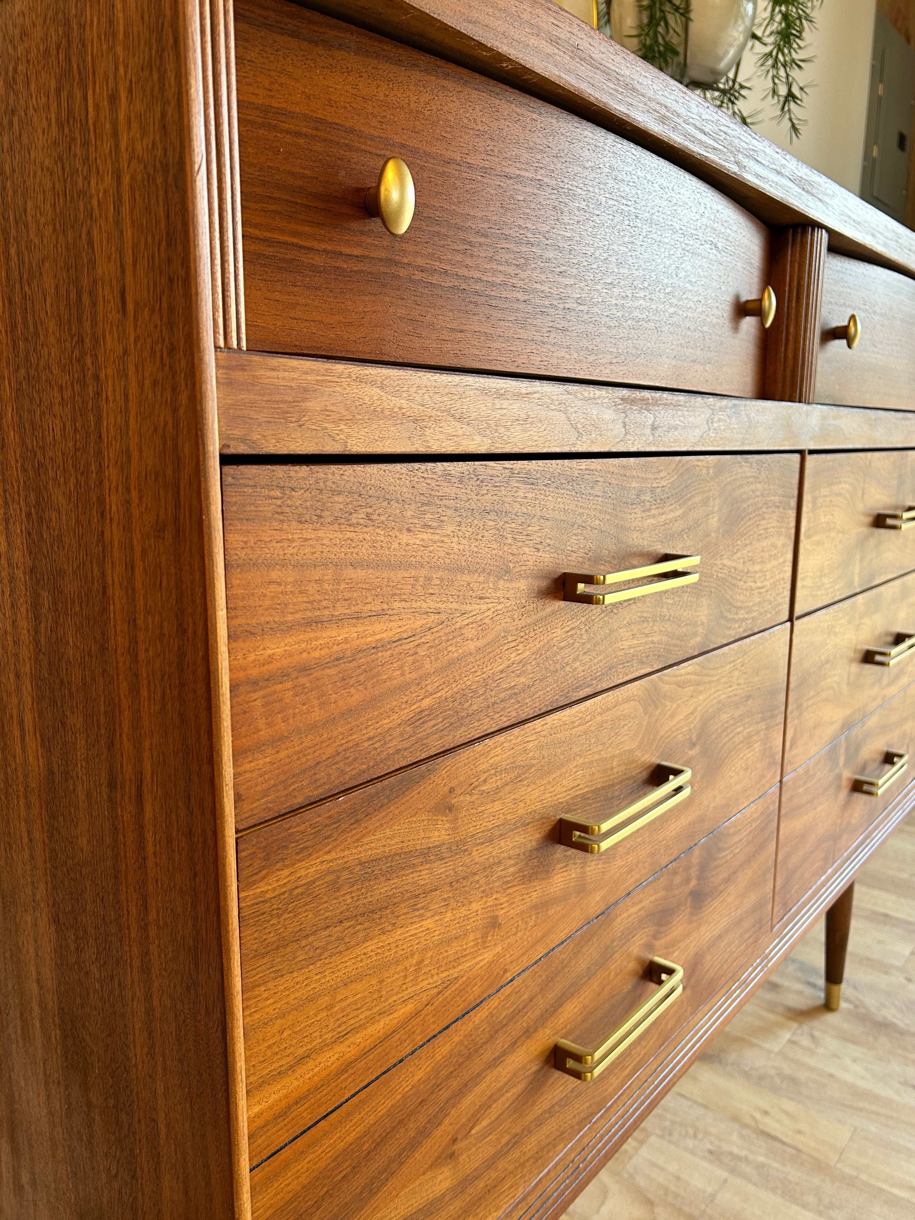 Mid Century Bassett Dresser