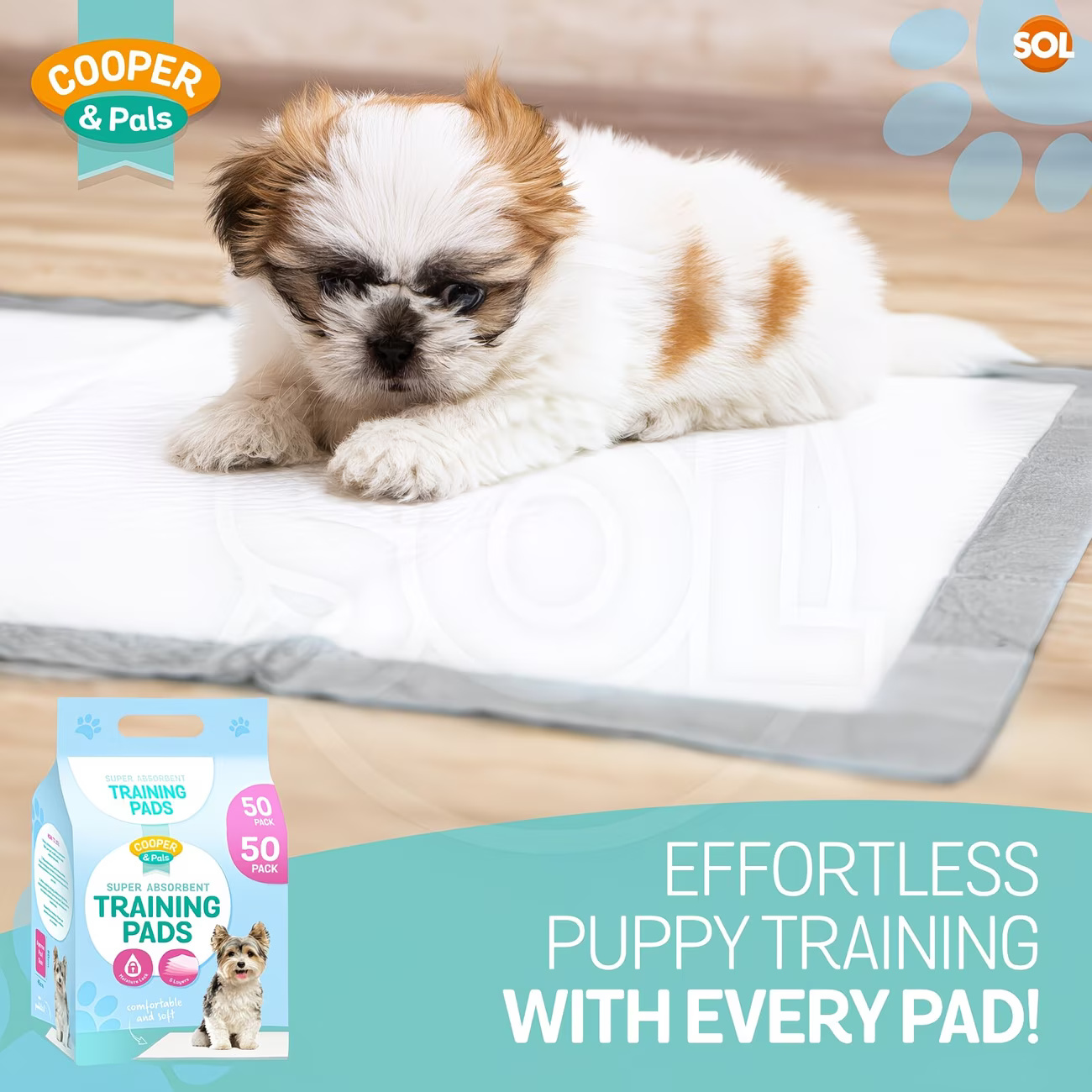 Super Absorbent Training Pads 100 Pack