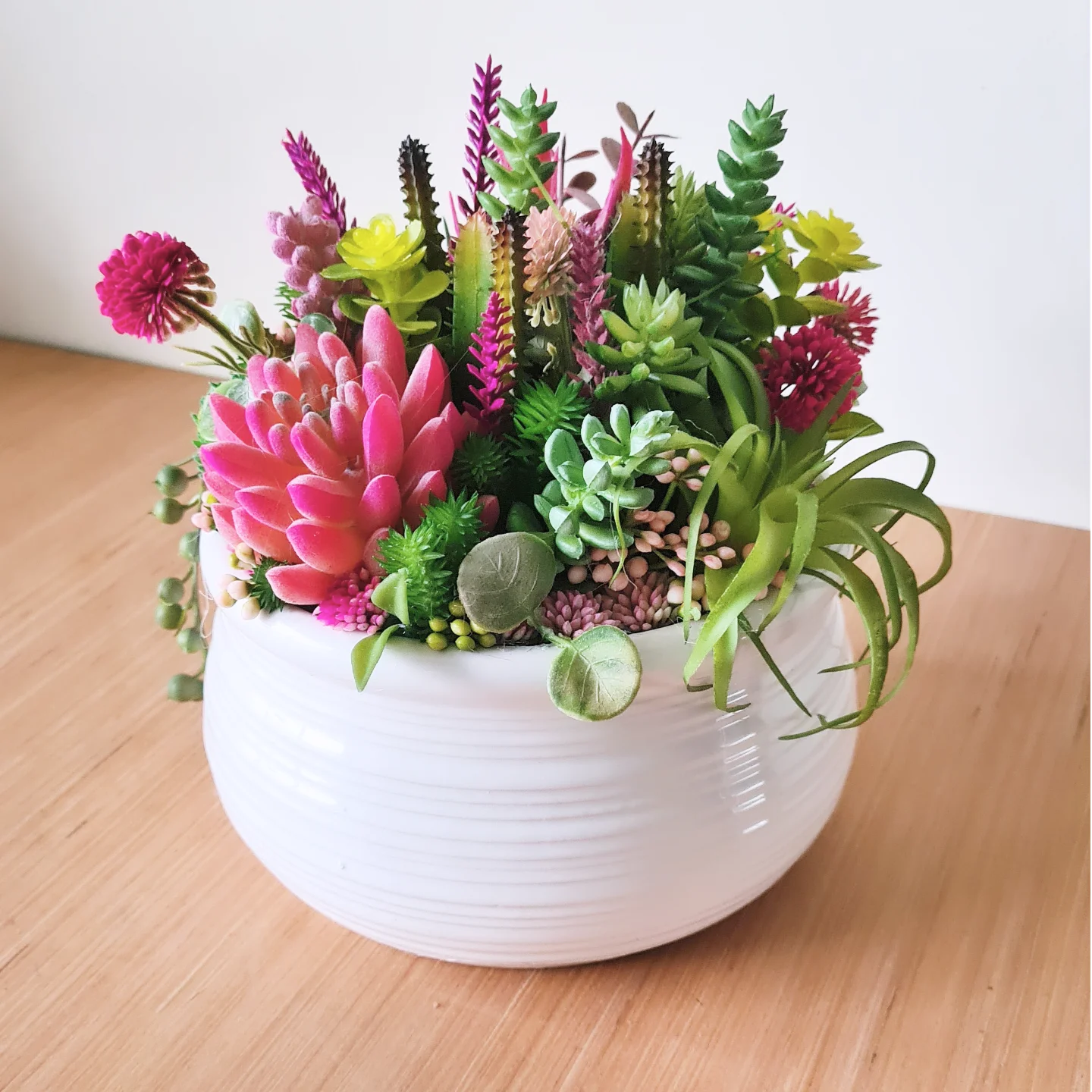 Small Colourful Succulent Arrangement 