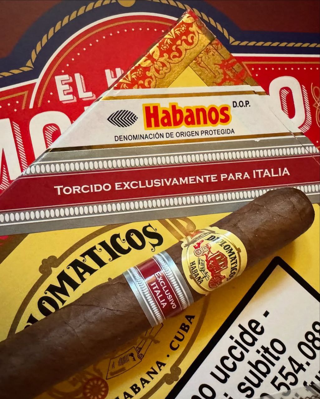 Coffret de cigares Diplomaticos Legendario