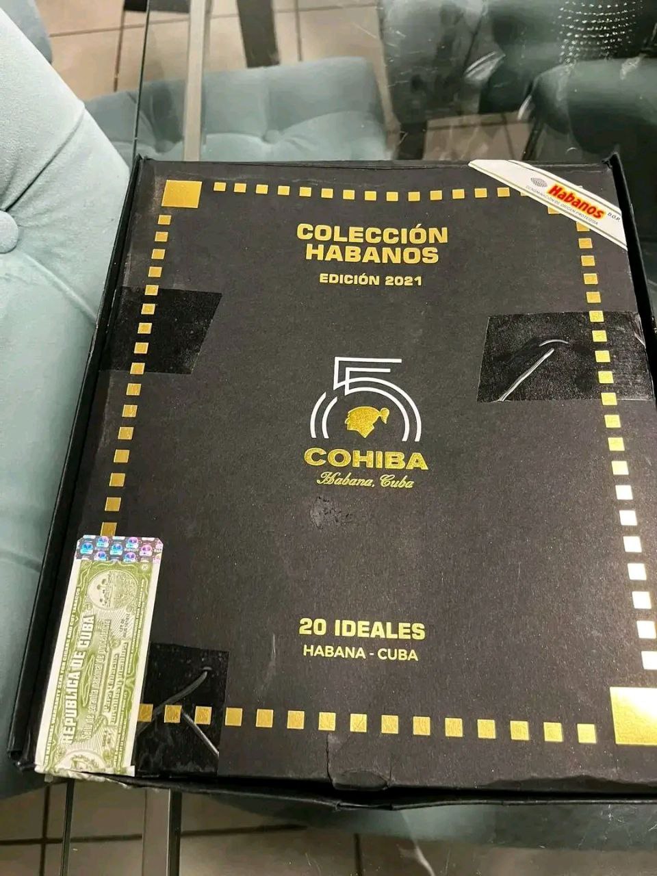 Coffret de cigares Cohiba